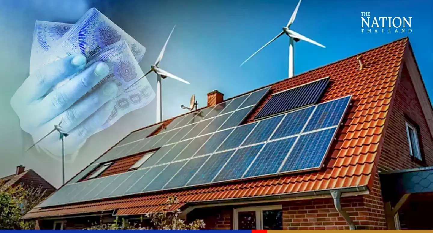 Households can sell surplus solar power at THB2.20 per unit