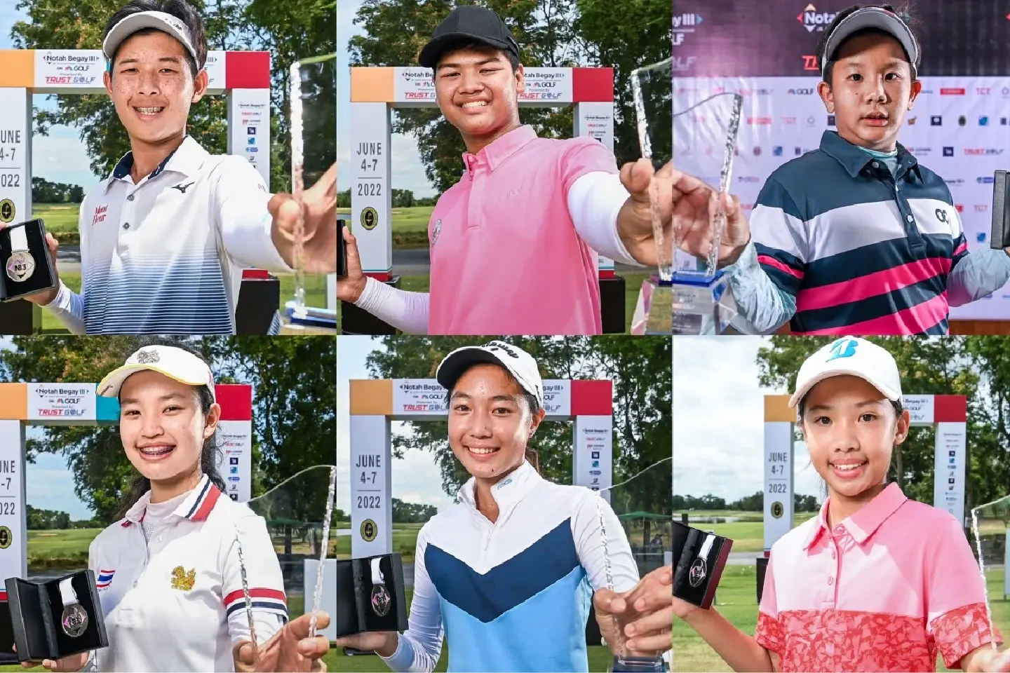 Natchanok and Kittipong Among Six Thai Juniors to Play in Notha Begay III World Championship