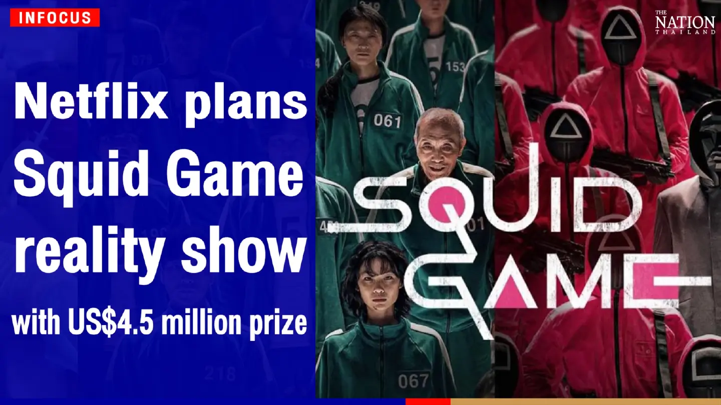 Netflix plans Squid Game reality show with US$4.5 million prize, no fatal consequences