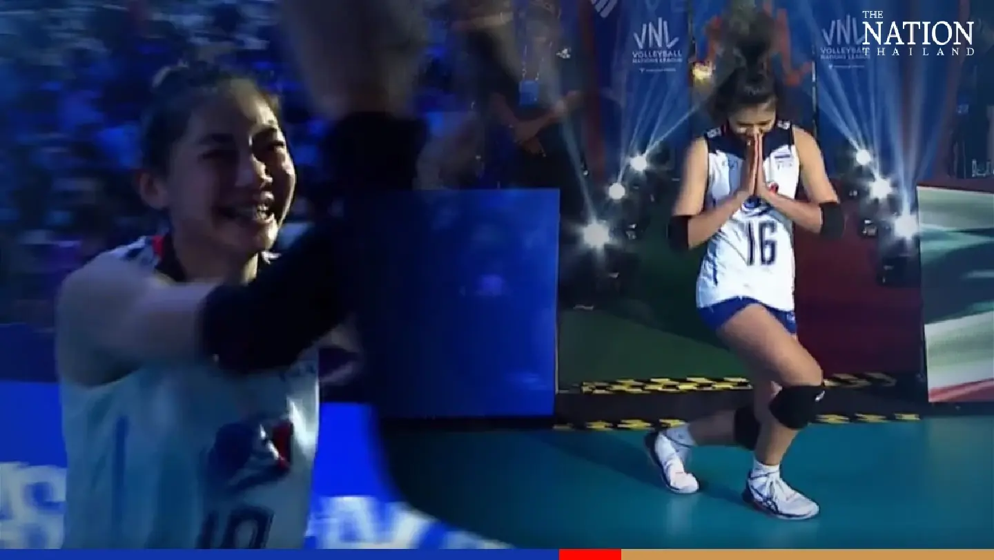 ‘Wai' by Thai women’s volleyball team wins hearts of netizens
