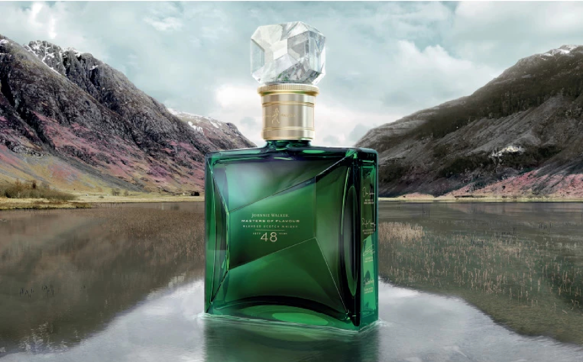 Johnnie Walker partners with Bosslogic to release first ever digital art for Masters of Flavour  limited edition whisky on blockbar.com