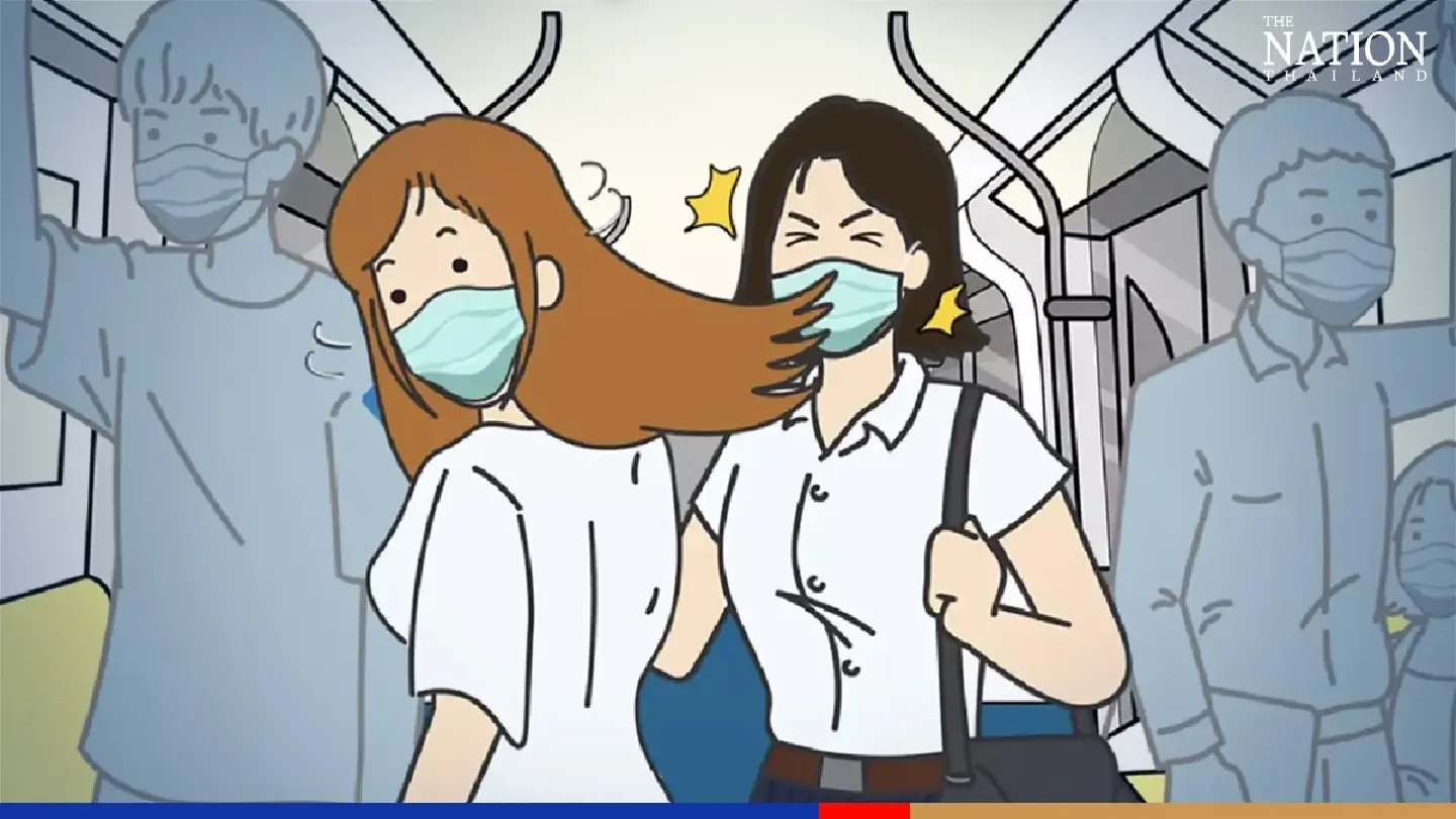 Have long hair? Tie it up in crowded Skytrain, urges BTS