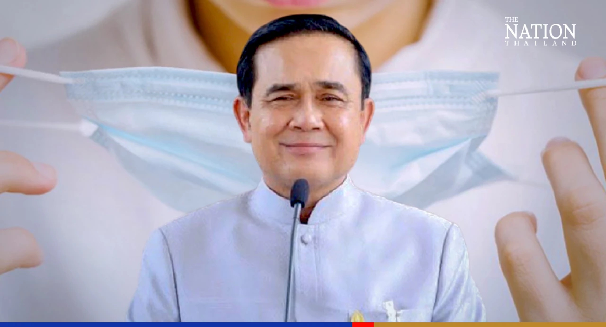 Prayut praises Thais for wearing masks voluntarily after rule lifted