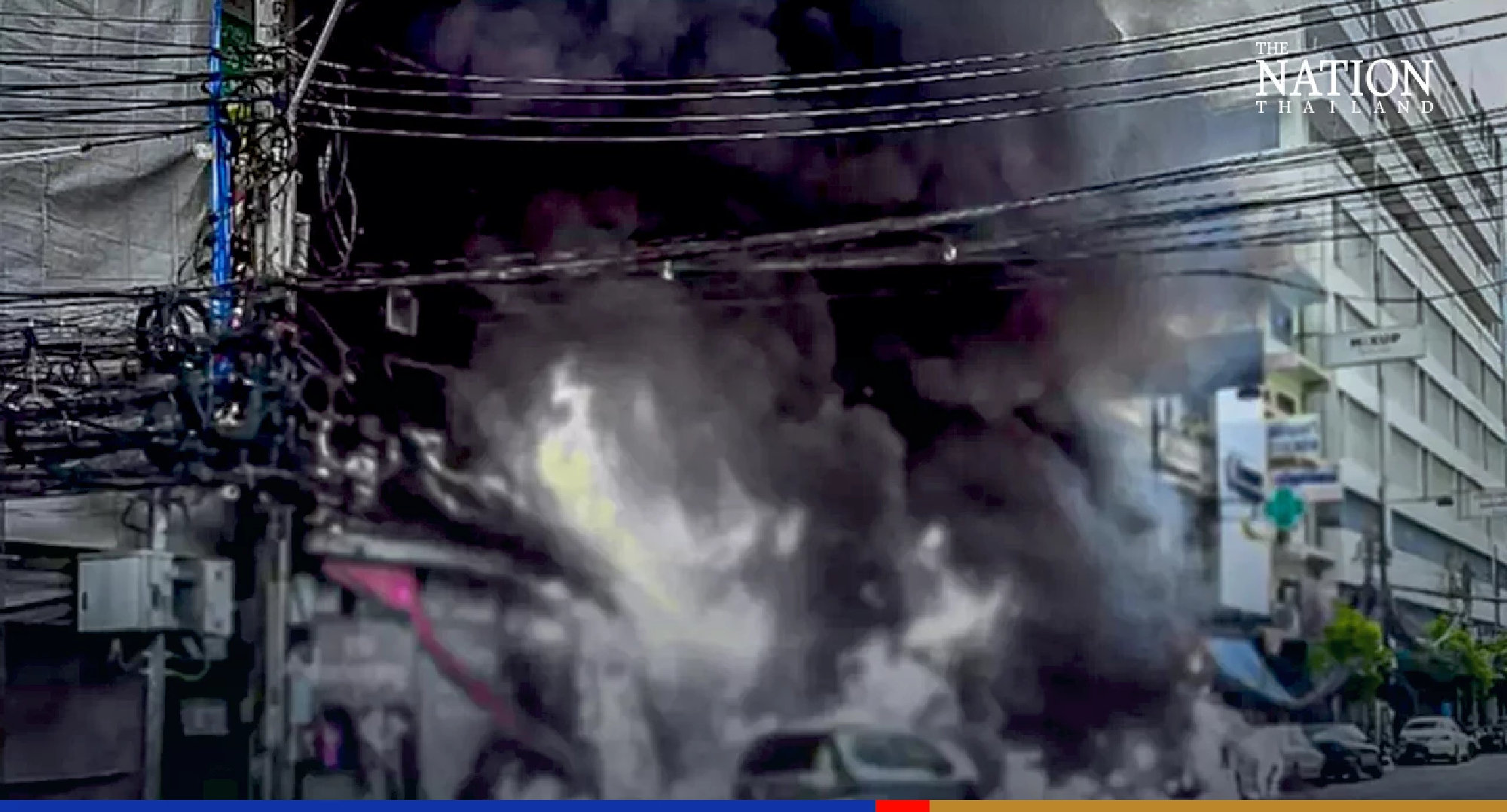 Fire sweeps through shophouses in Bangkok’s Sampheng Market