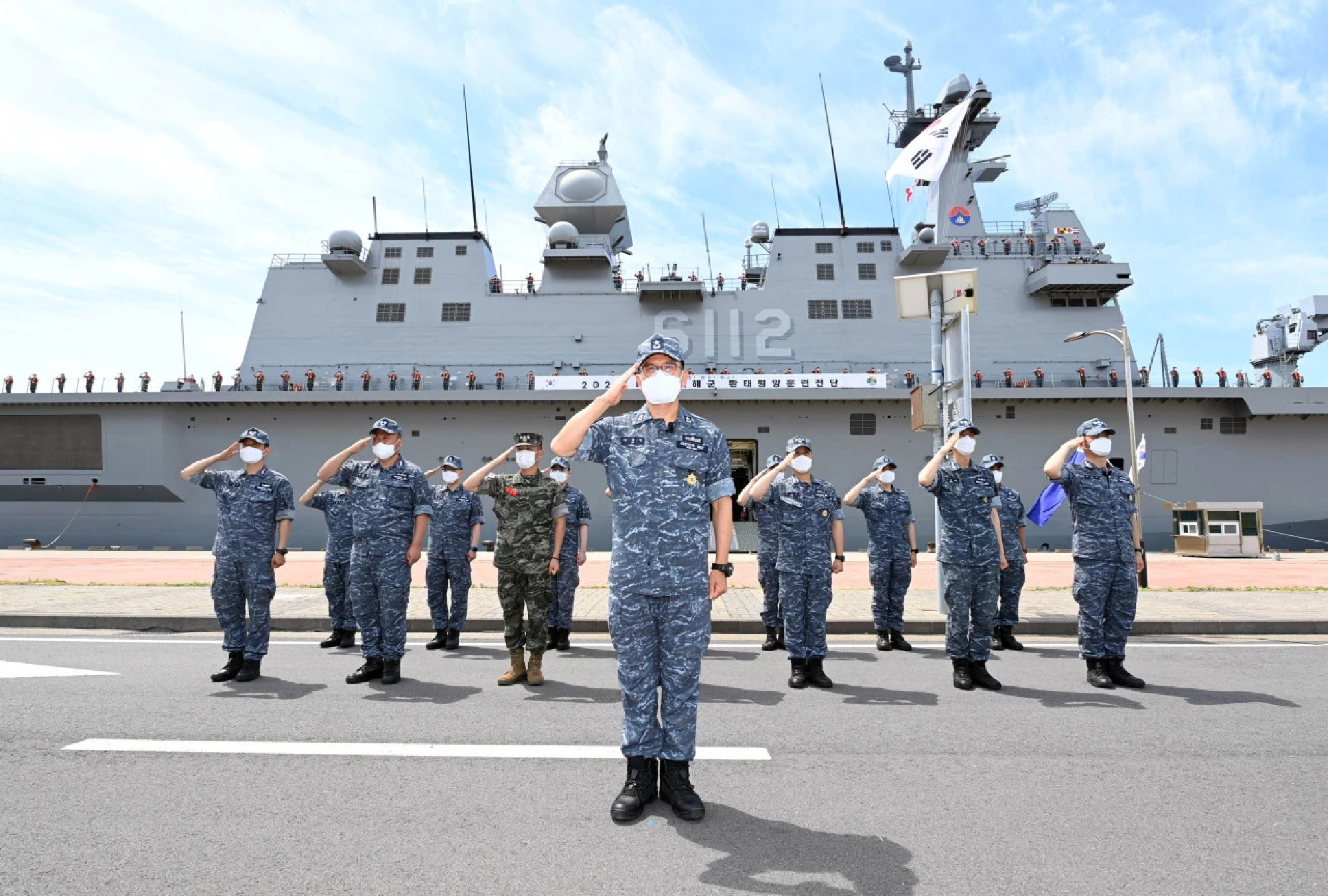 S. Korea sends largest-scale naval fleet to US-led exercise