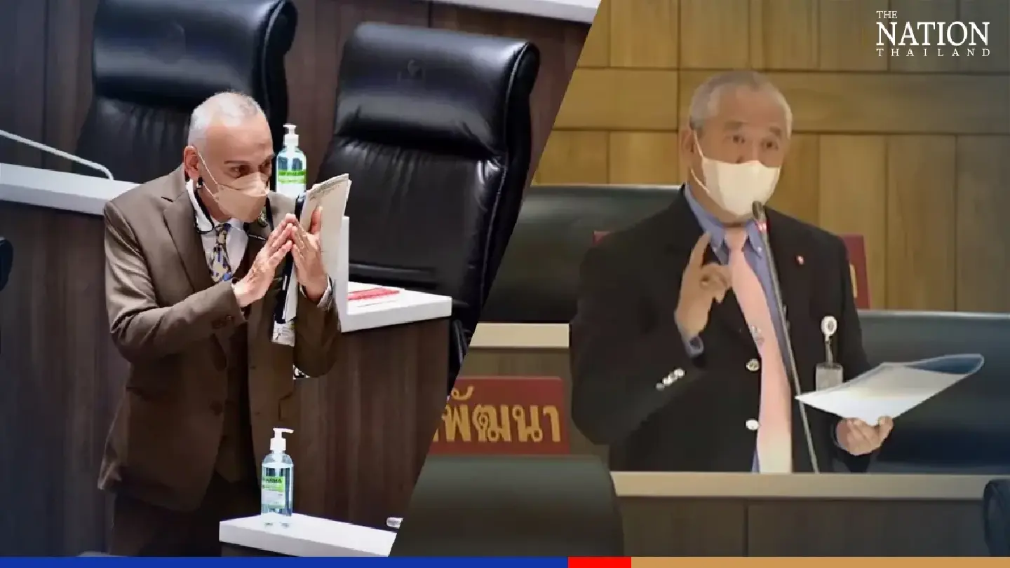 Bhumjaithai’s Chada apologises for altercation in Parliament Bhumjaithai’s Chada apologises for altercation in Parliament