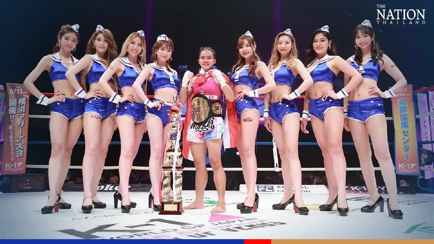 Female boxer Phahahong makes history by winning K-1 title Female boxer Phahahong makes history by winning K-1 title