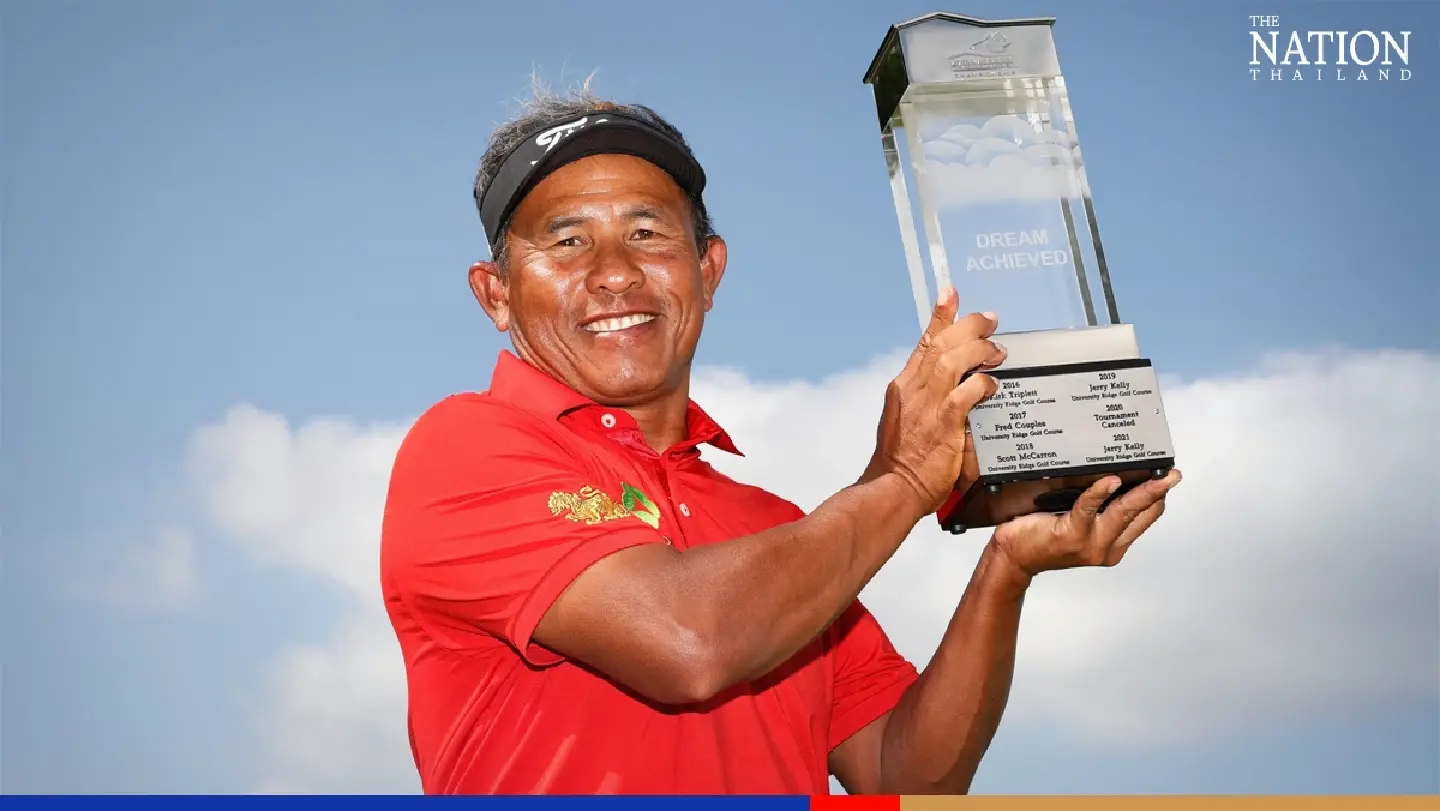Thongchai becomes first Thai to win on PGA Tour Champions Thongchai becomes first Thai to win on PGA Tour Champions