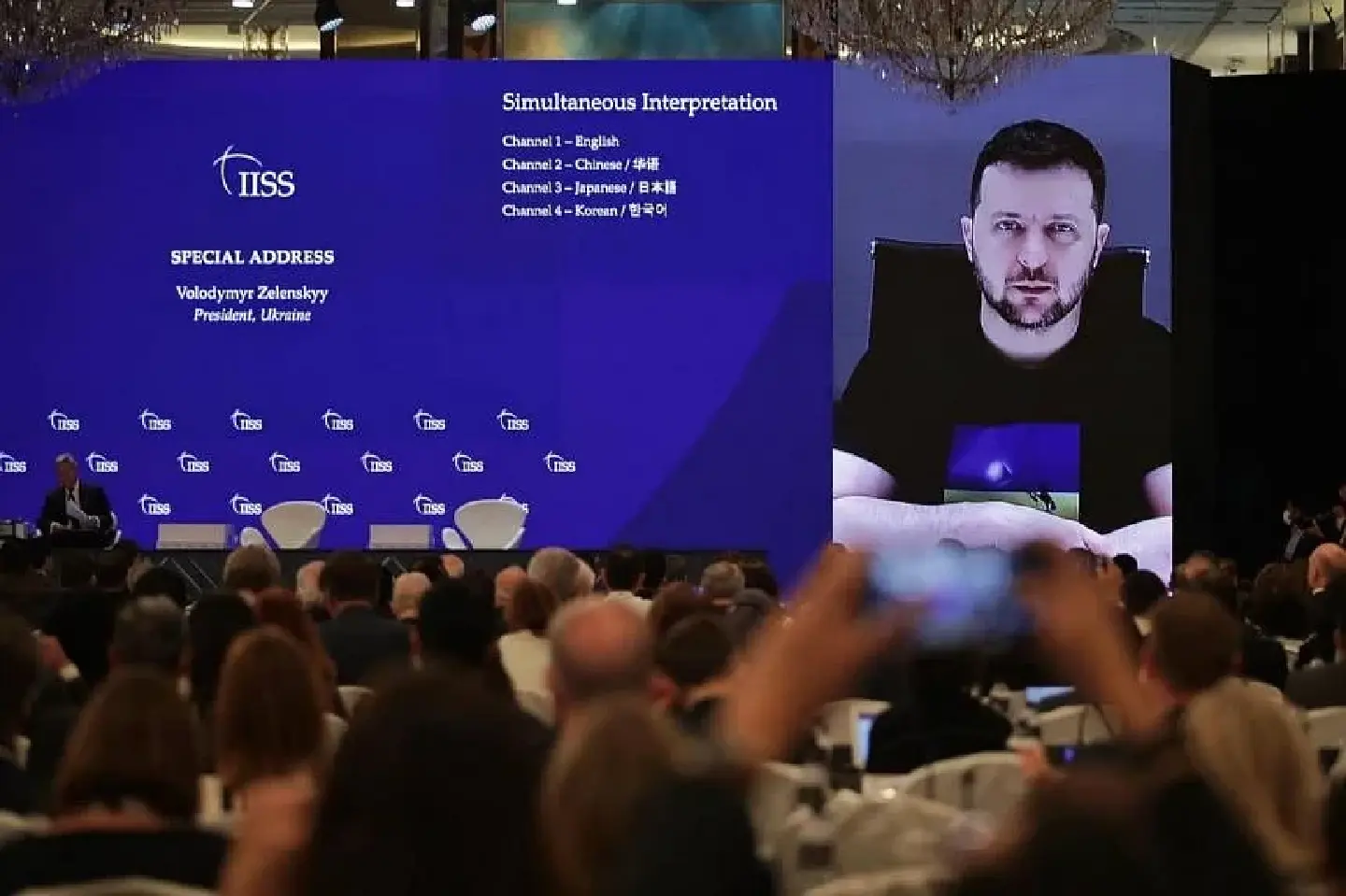 Zelensky invokes Lee Kuan Yew in virtual address at Singapore dialogue Zelensky invokes Lee Kuan Yew in virtual address at Singapore dialogue