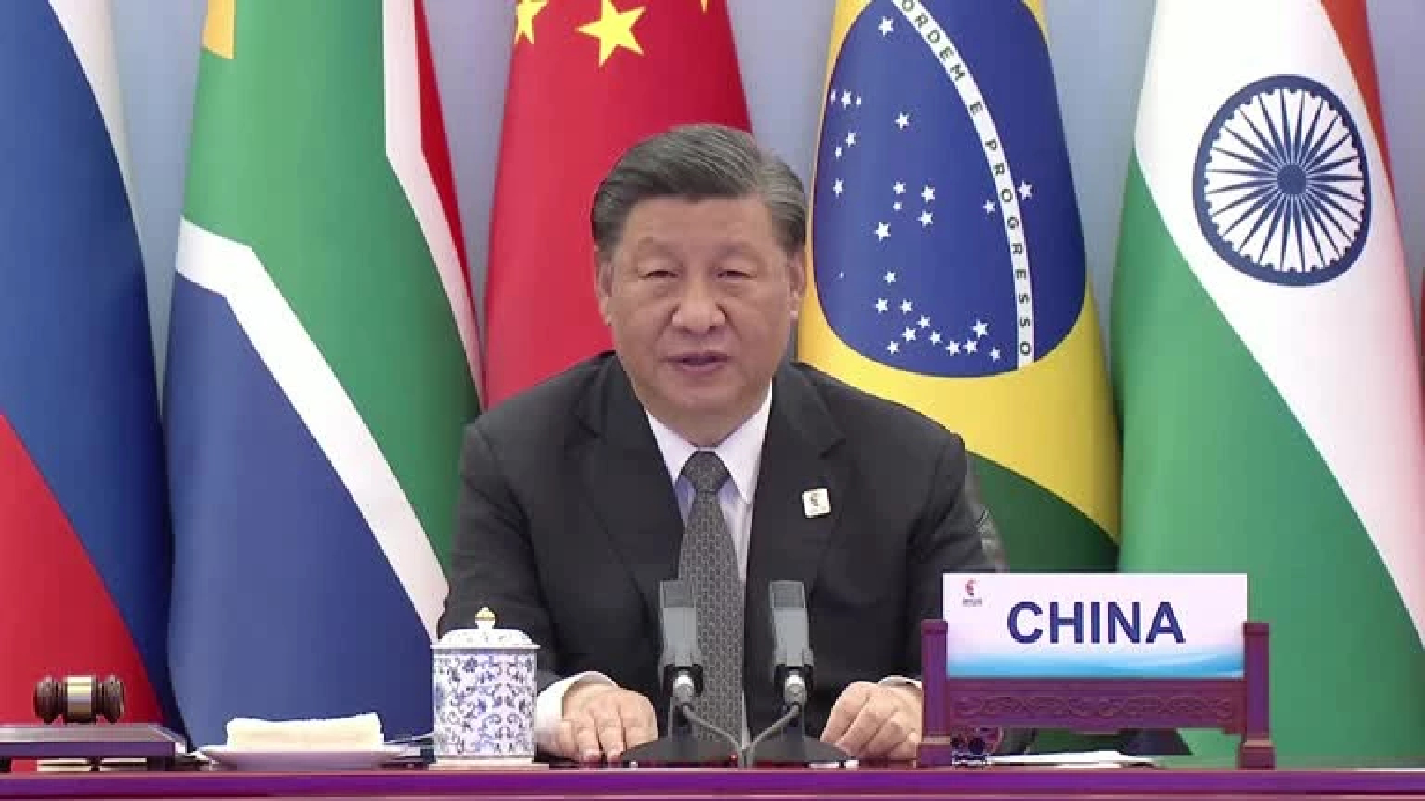 Xi calls on BRICS countries to foster high-quality partnership