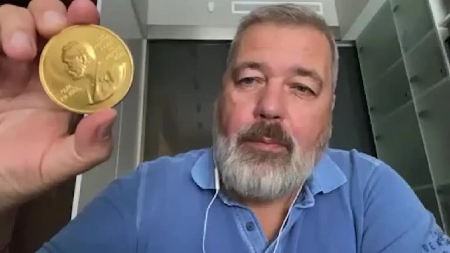 Nobel sold for Ukrainian kids shatters record at $103.5M