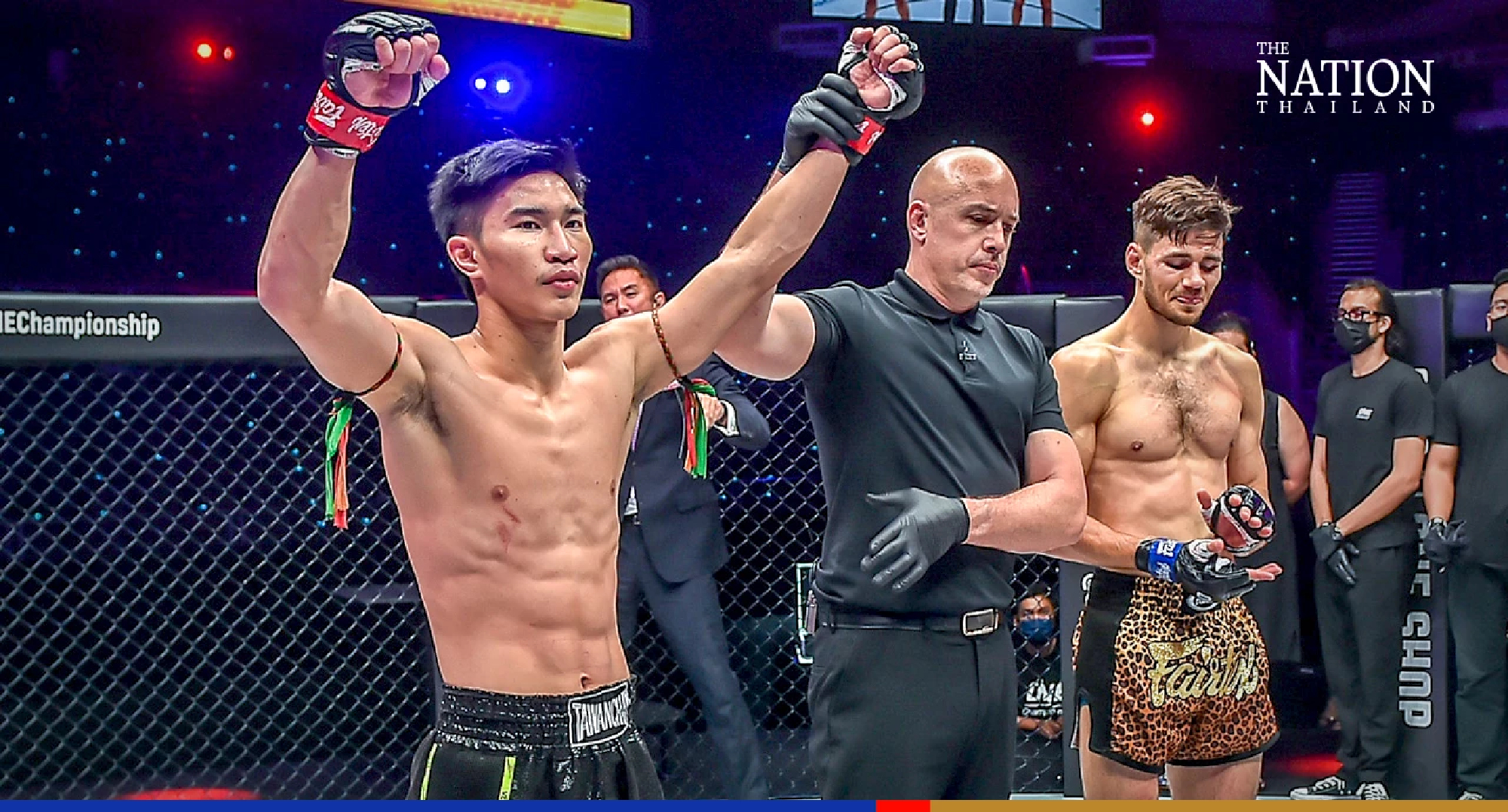 Tawanchai kayos Larsen to earn shot at ONE Featherweight world title