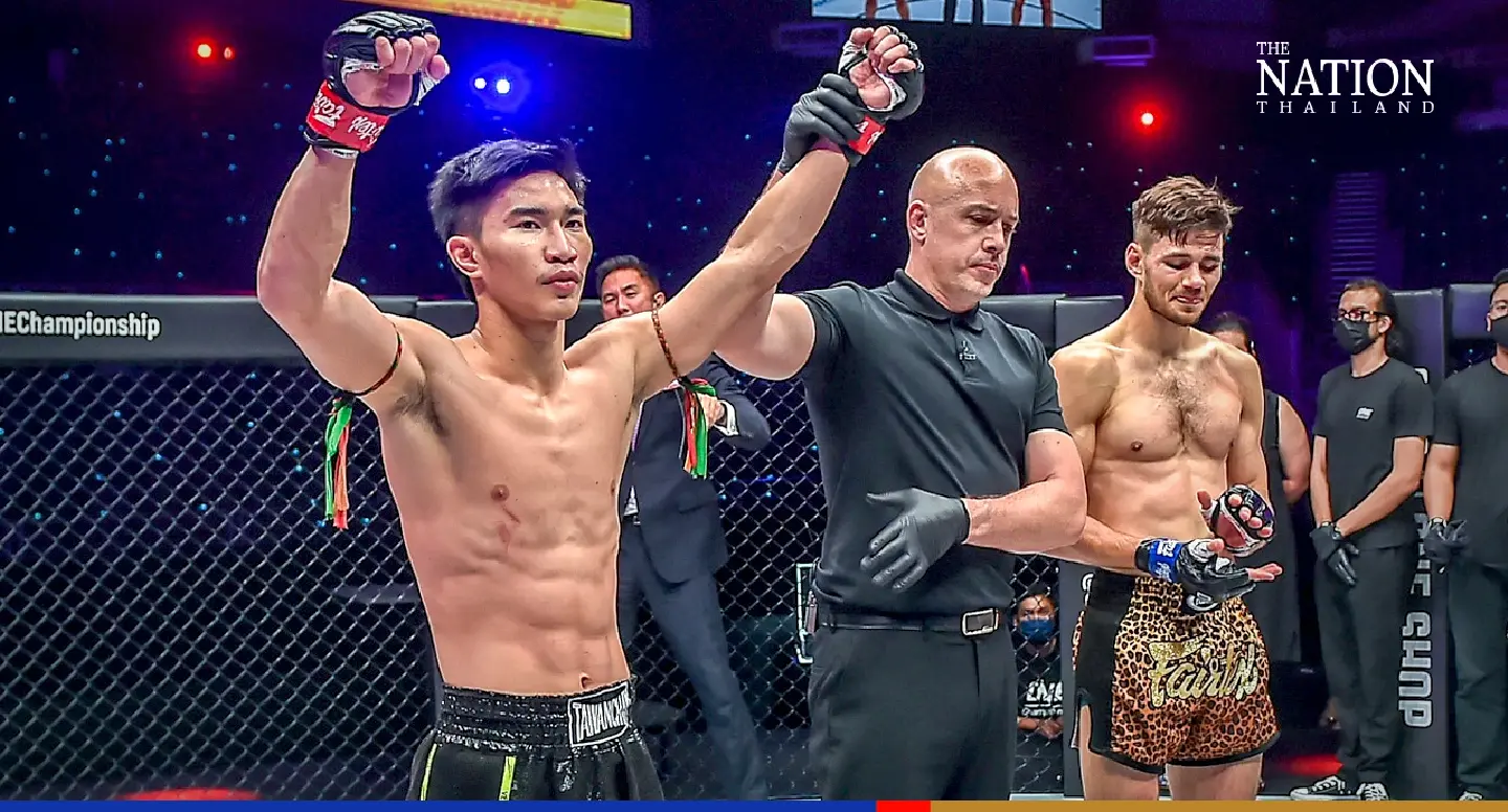 Tawanchai kayos Larsen to earn shot at ONE Featherweight world title Tawanchai kayos Larsen to earn shot at ONE Featherweight world title