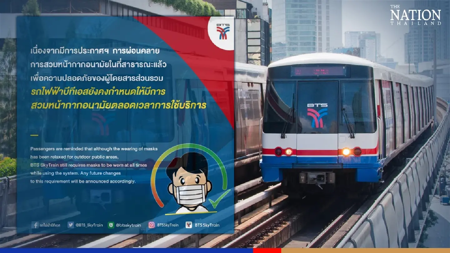 Skytrain passengers still required to wear masks Skytrain passengers still required to wear masks