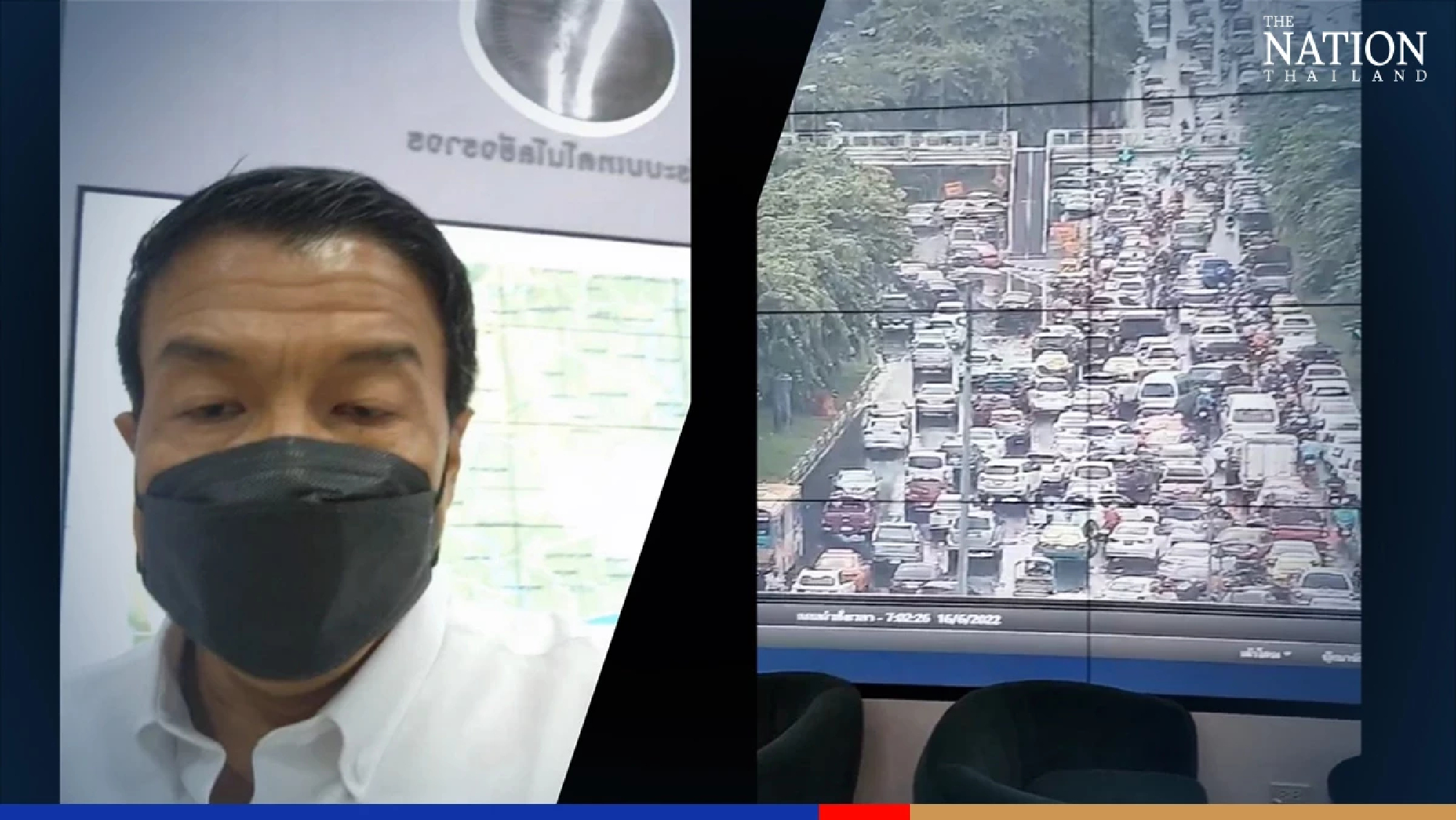 Chadchart descends on tech centre after rain slams traffic to a halt in some areas