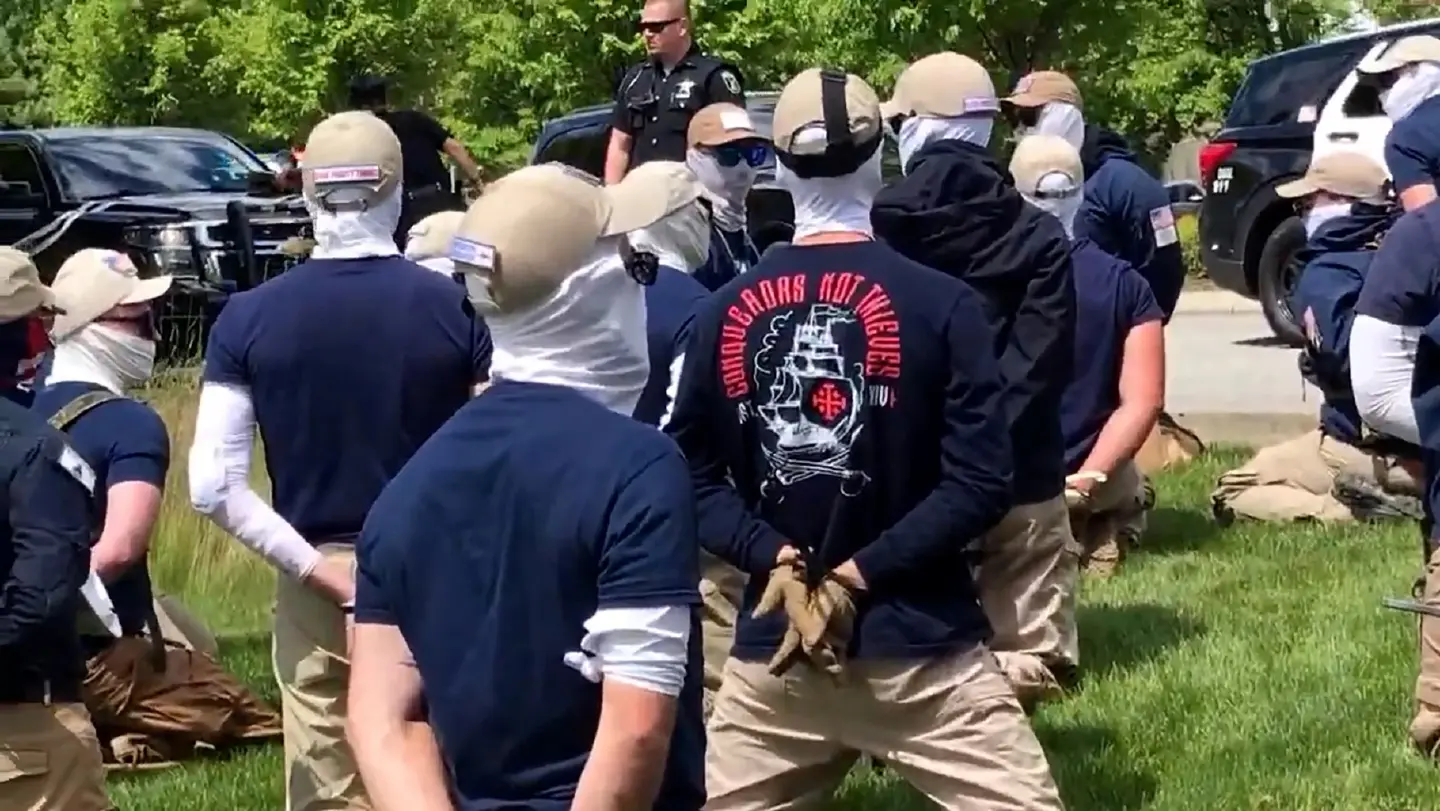 Thirty-One Patriot Front members arrested near Idaho pride event