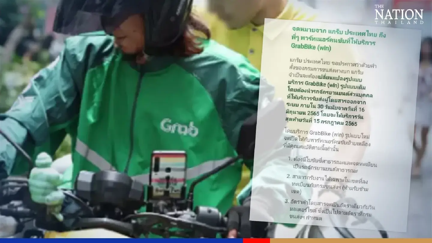 Govt agency issues new rules to solve GrabBike, motorbike taxi battle Govt agency issues new rules to solve GrabBike, motorbike taxi battle