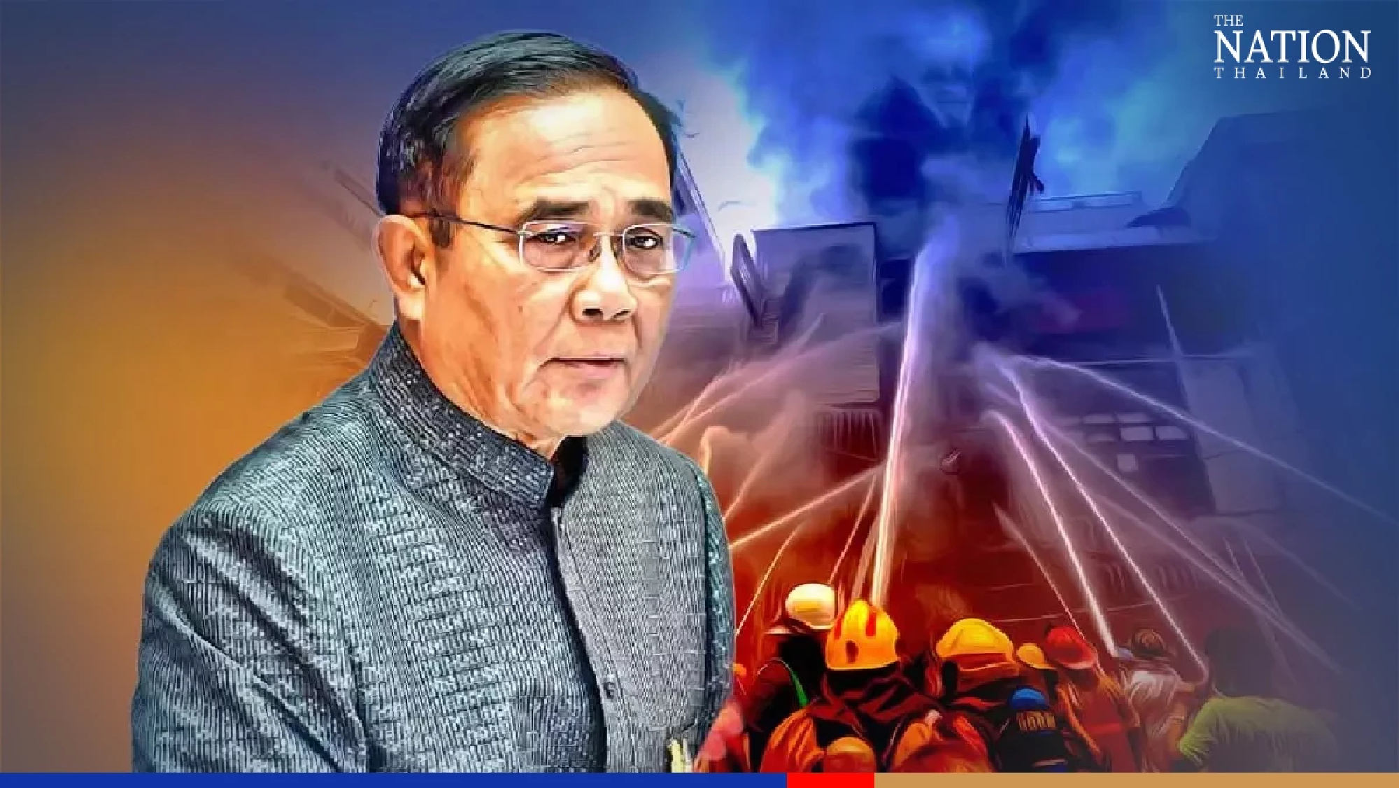 Prayut orders probe into state of burned down Sampheng shophouse