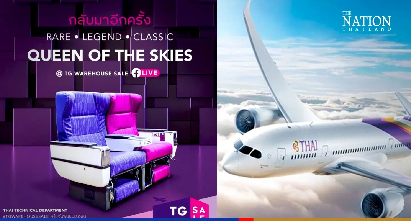 THAI to again sell Boeing 747 seats via Facebook Live