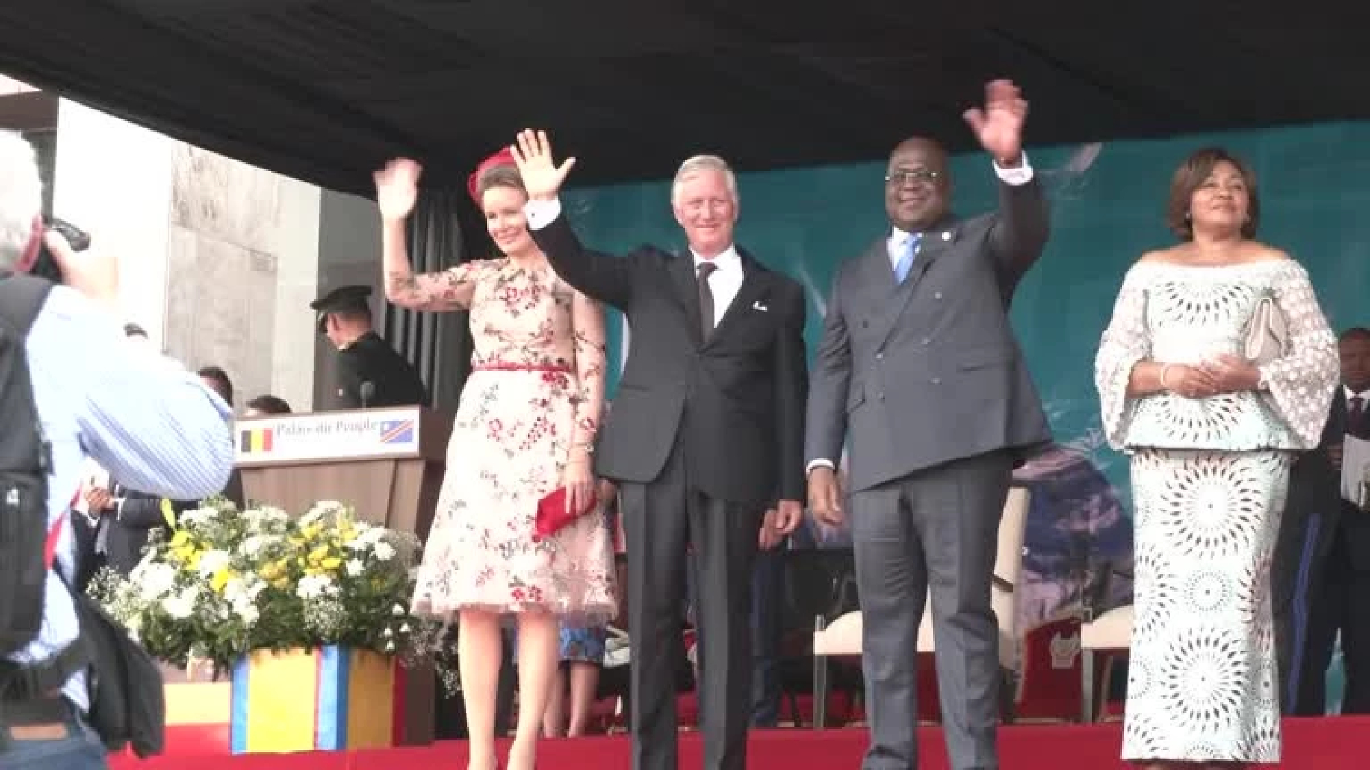 Belgian king reiterates regrets for colonial past in Congo but does not apologise