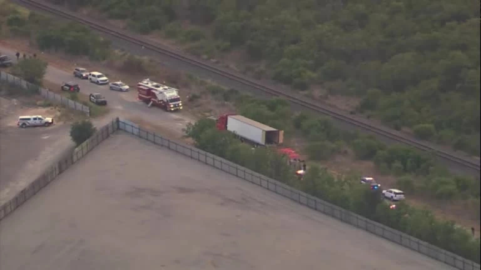 At least 46 migrants found dead in Texas truck