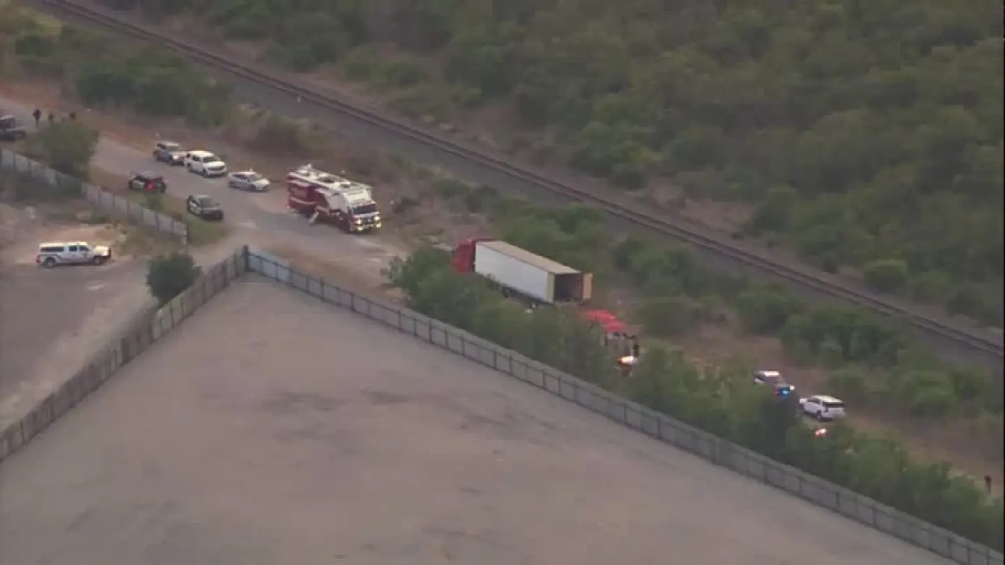 At least 46 migrants found dead in Texas truck