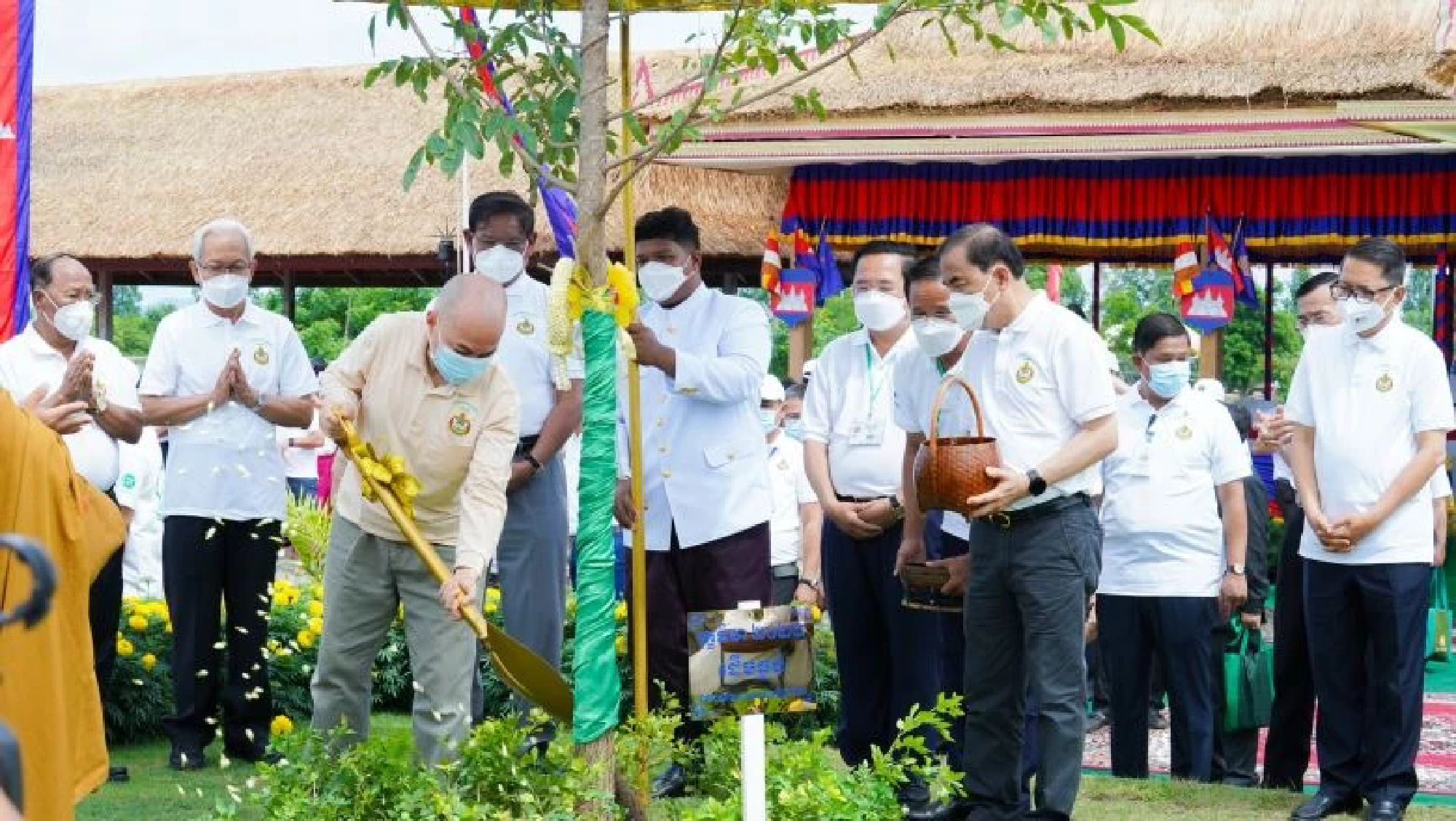 Plant trees for a greener future, advises Cambodia’s King Norodom