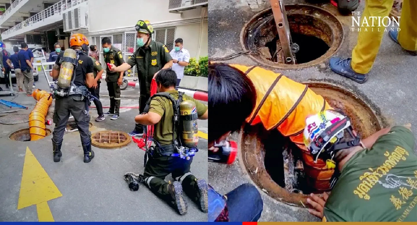 Two electrocuted to death in Bang Na condo sewer