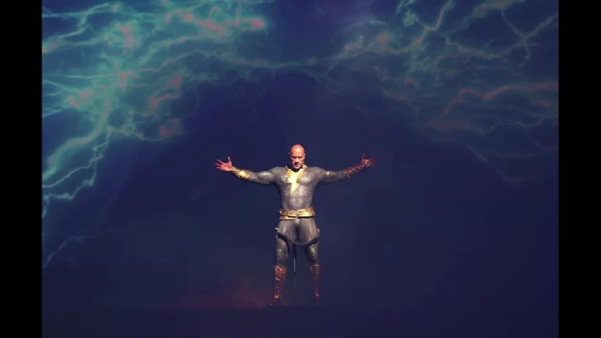 Dwayne Johnson floats into San Diego Comic-Con as 'Black Adam'