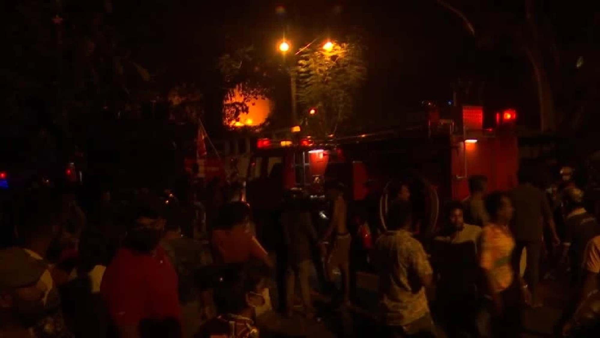 Sri Lanka PM house set on fire amid mass protests