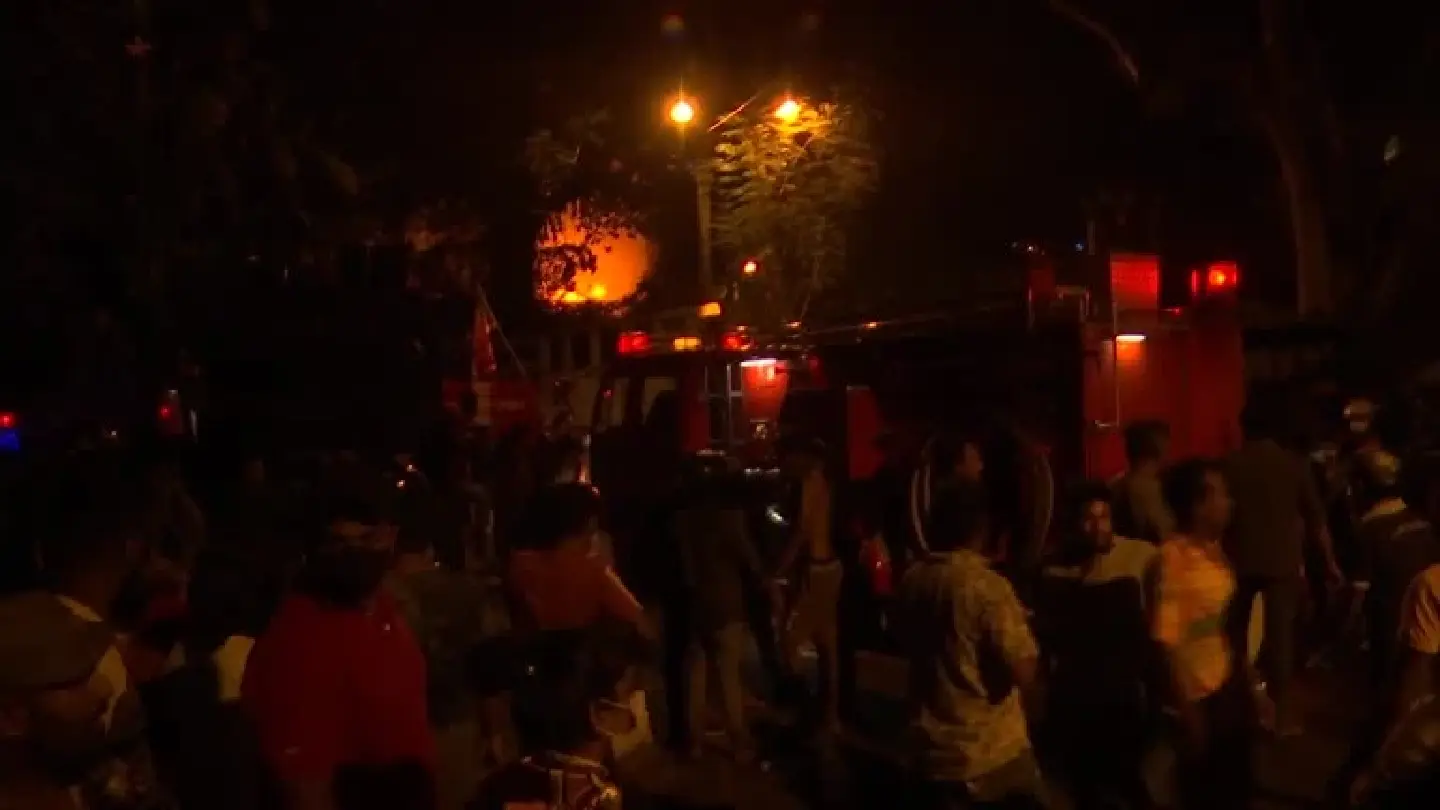 Sri Lanka PM house set on fire amid mass protests