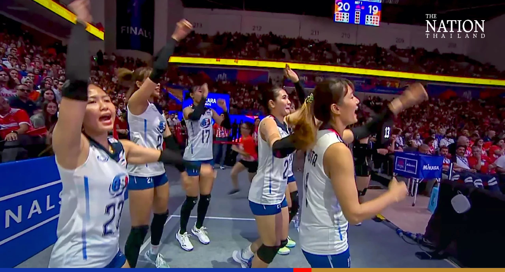 Thai women bow out after losing to Turkey