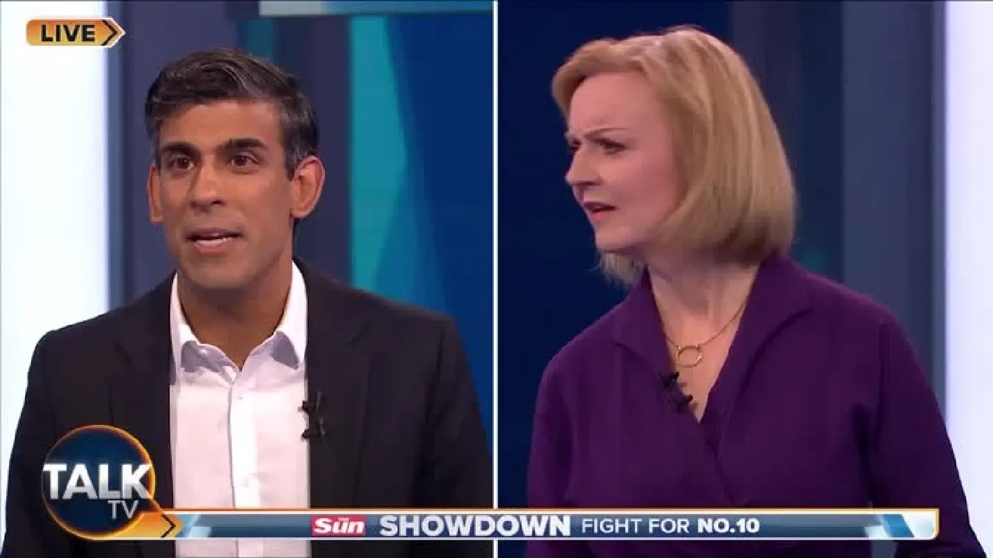 Birthday wishes, accusations and a dramatic ending in UK leadership debate