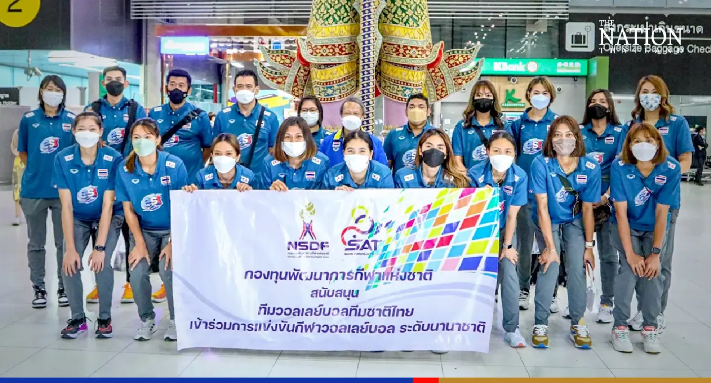 Thai women’s volleyball team heads to Turkey for final challenge Thai women’s volleyball team heads to Turkey for final challenge