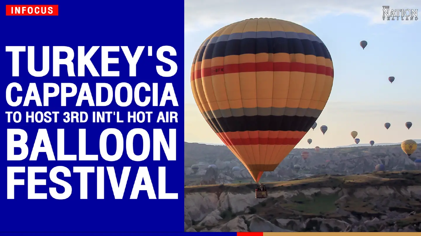 Turkey's Cappadocia to host 3rd int'l hot air balloon festival