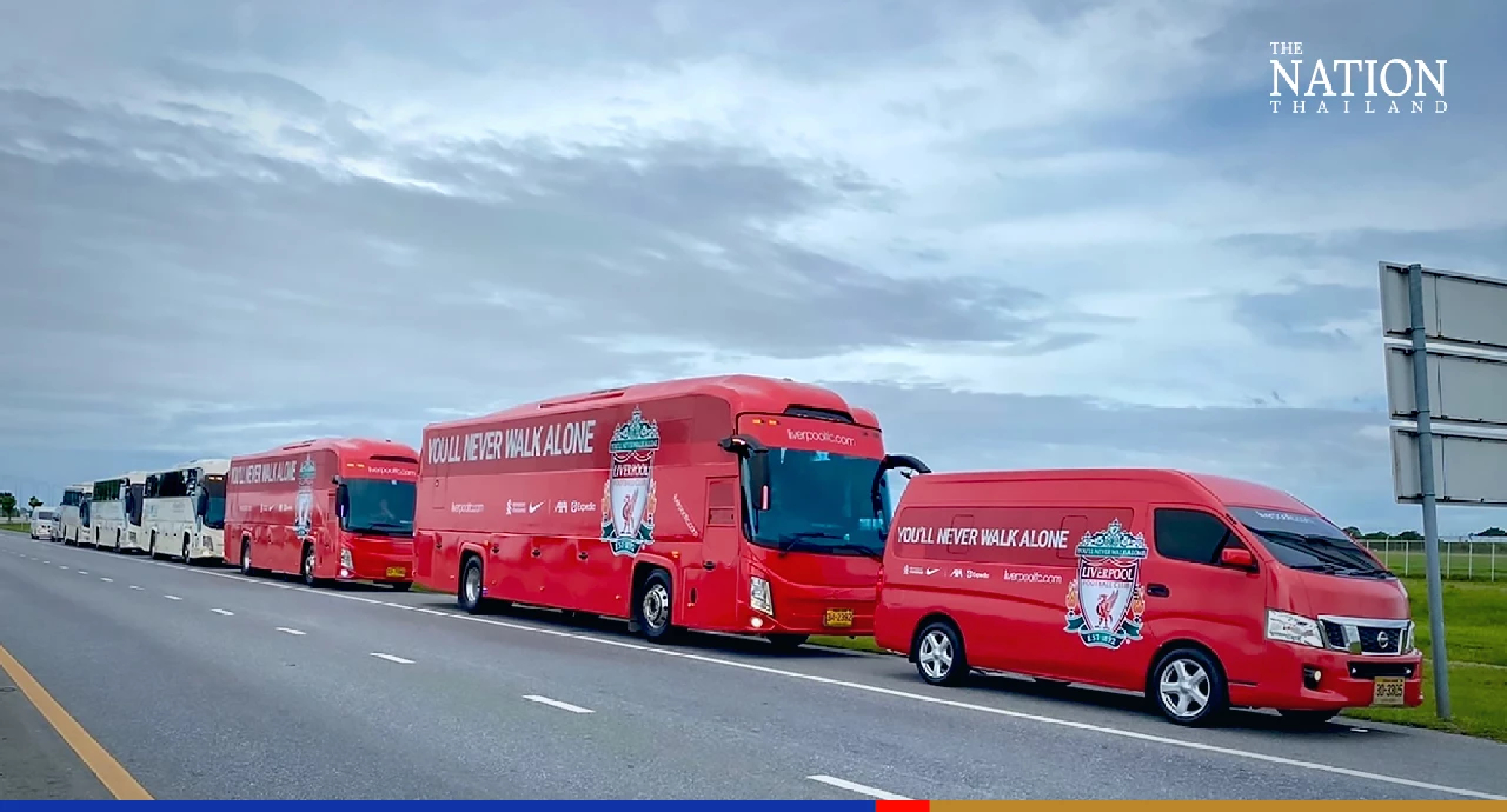 Liverpool team took wrong bus from airport