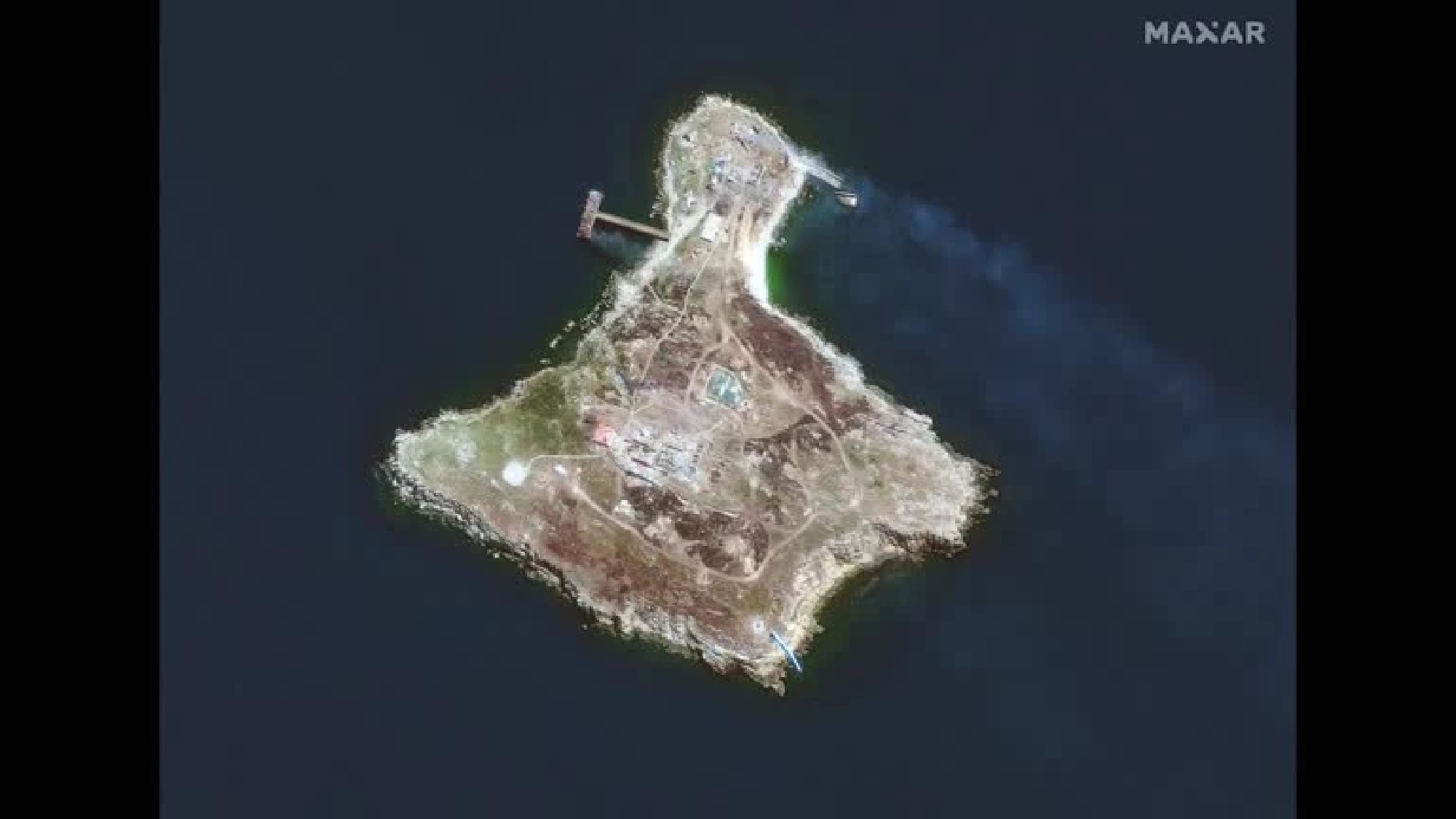 Ukraine's Zelenskiy says Black Sea outpost of Snake Island 'free' for now