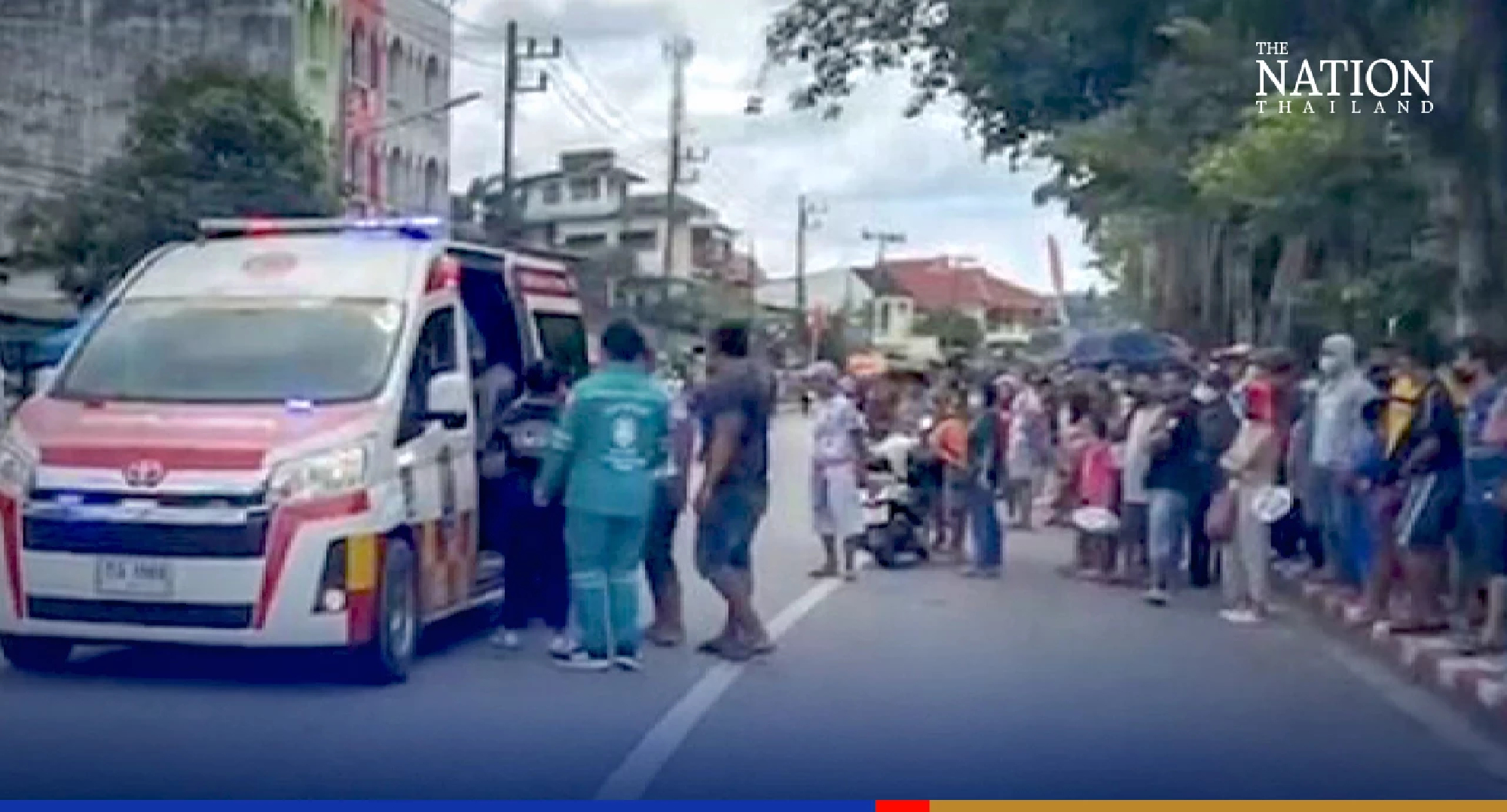 1 killed, 8 injured as motorbike hits spectators in Trang street race