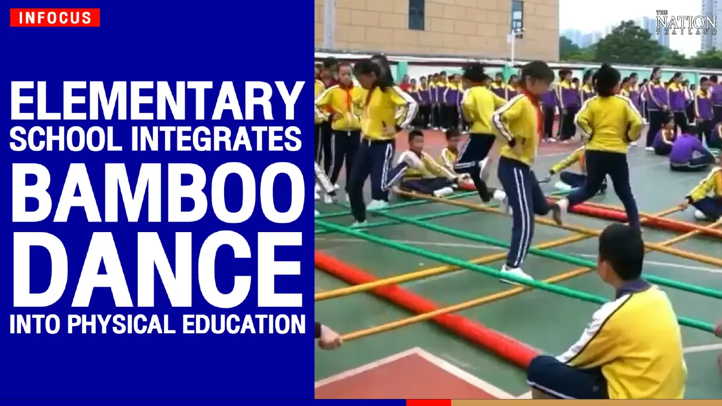 Elementary school integrates bamboo dance into physical education | The Nation
