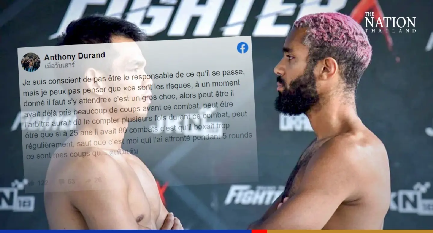French Muay Thai boxer quits sport after death of Thai opponent