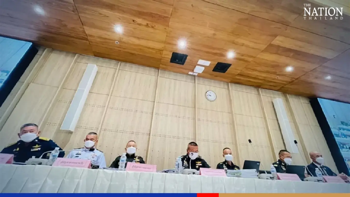 Military top brass defend 2023 budget request for 197 billion baht Military top brass defend 2023 budget request for 197 billion baht
