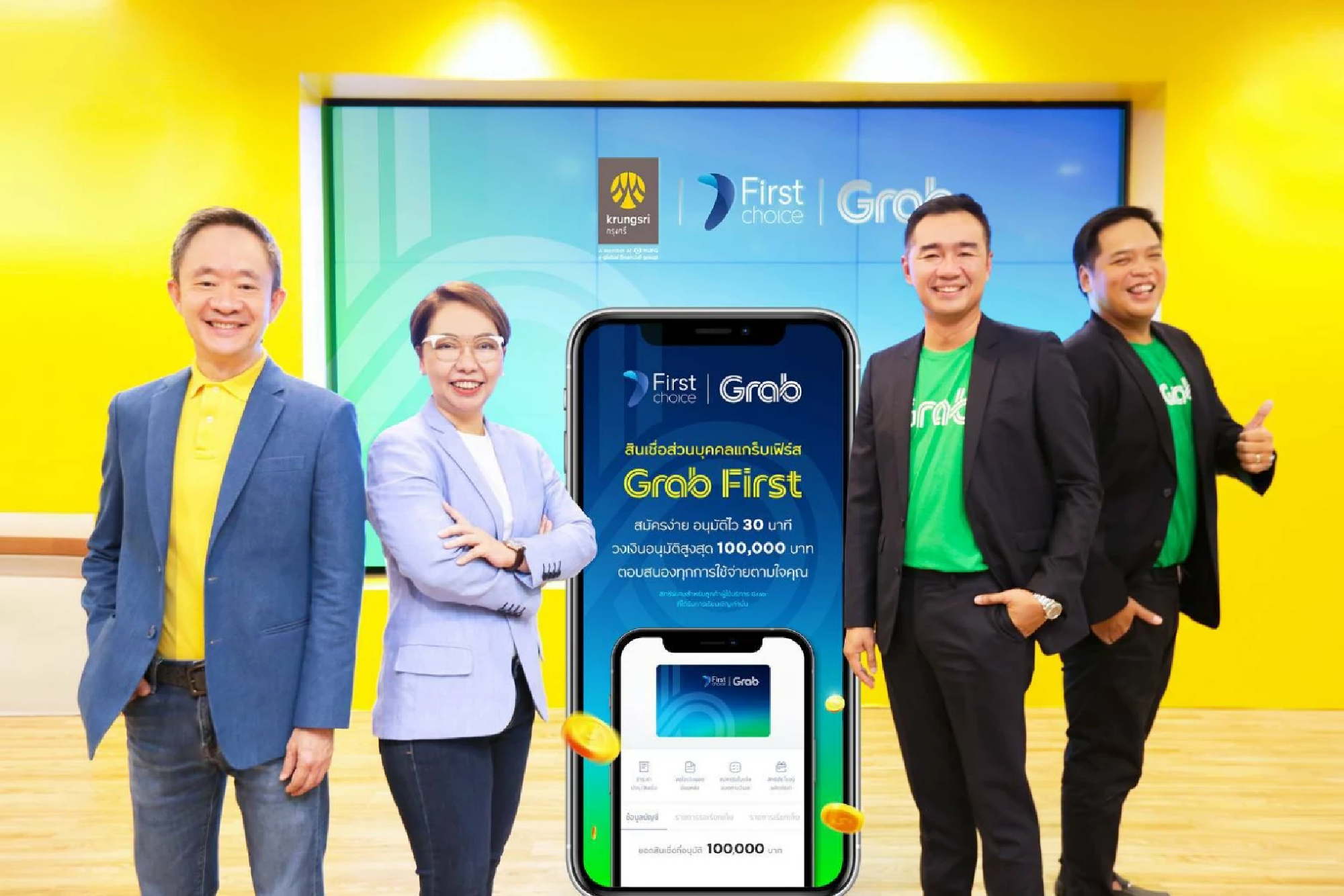 Krungsri and Grab launch “Grab First Personal Loan” to capture retail market, focusing on Grab users