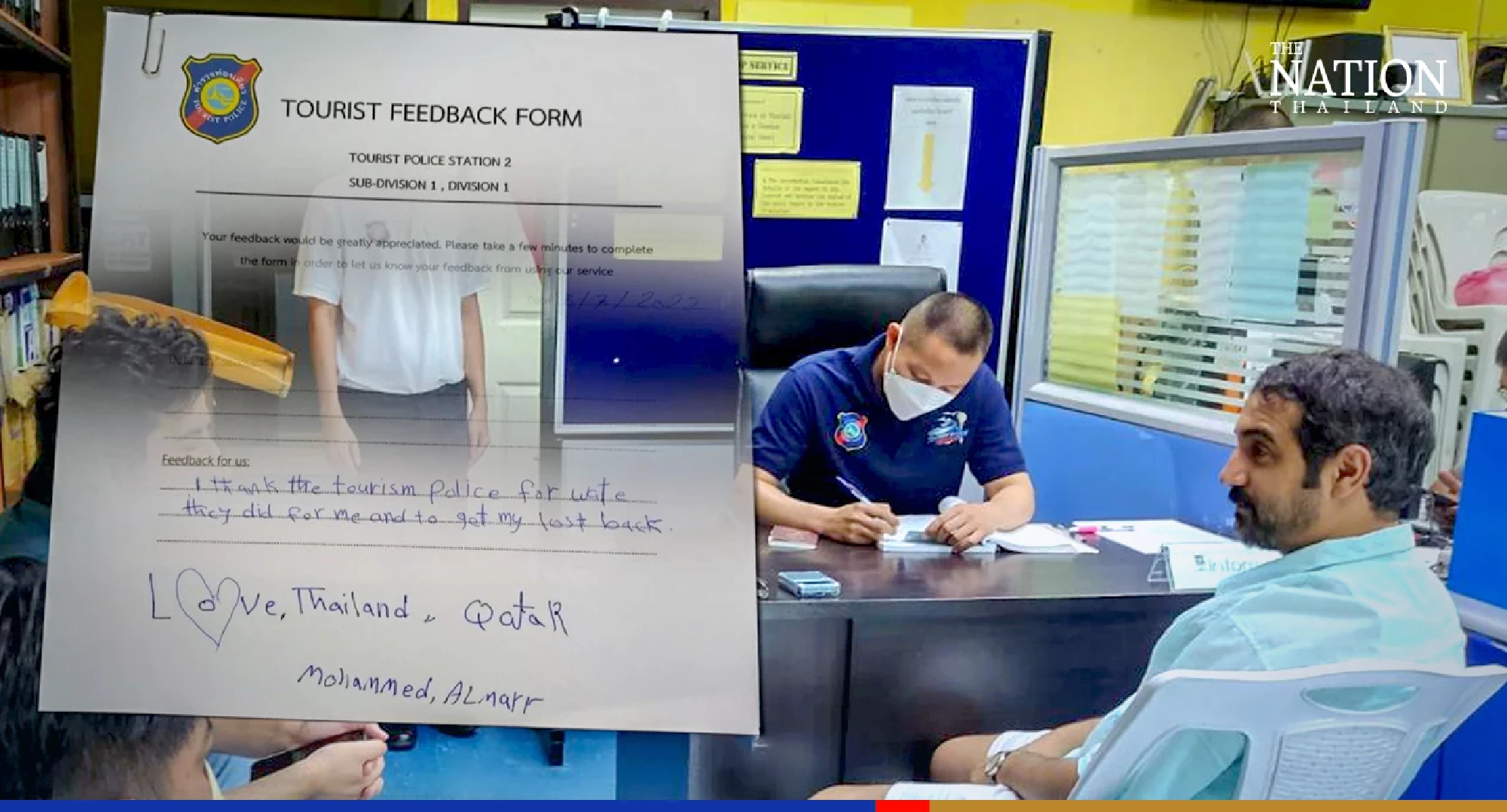 Thai Tourist Police track down more lost items for holidaymakers