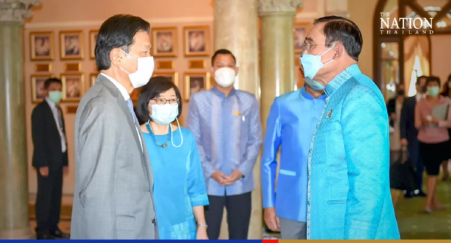 Prayut woos Japanese firm for investment in EV sector, smart cities