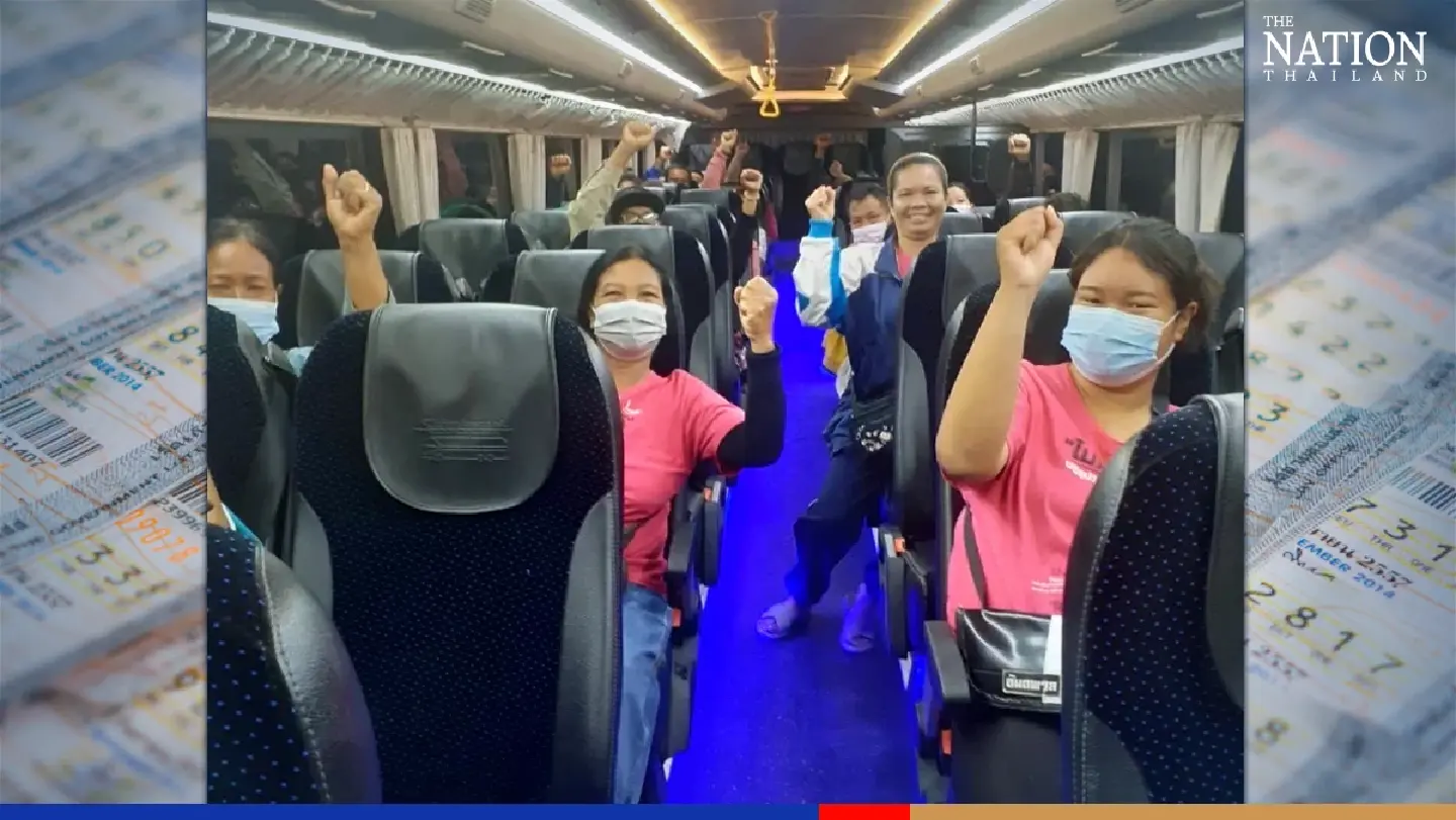 Army of lottery vendors descend on Bangkok for Sunday protest