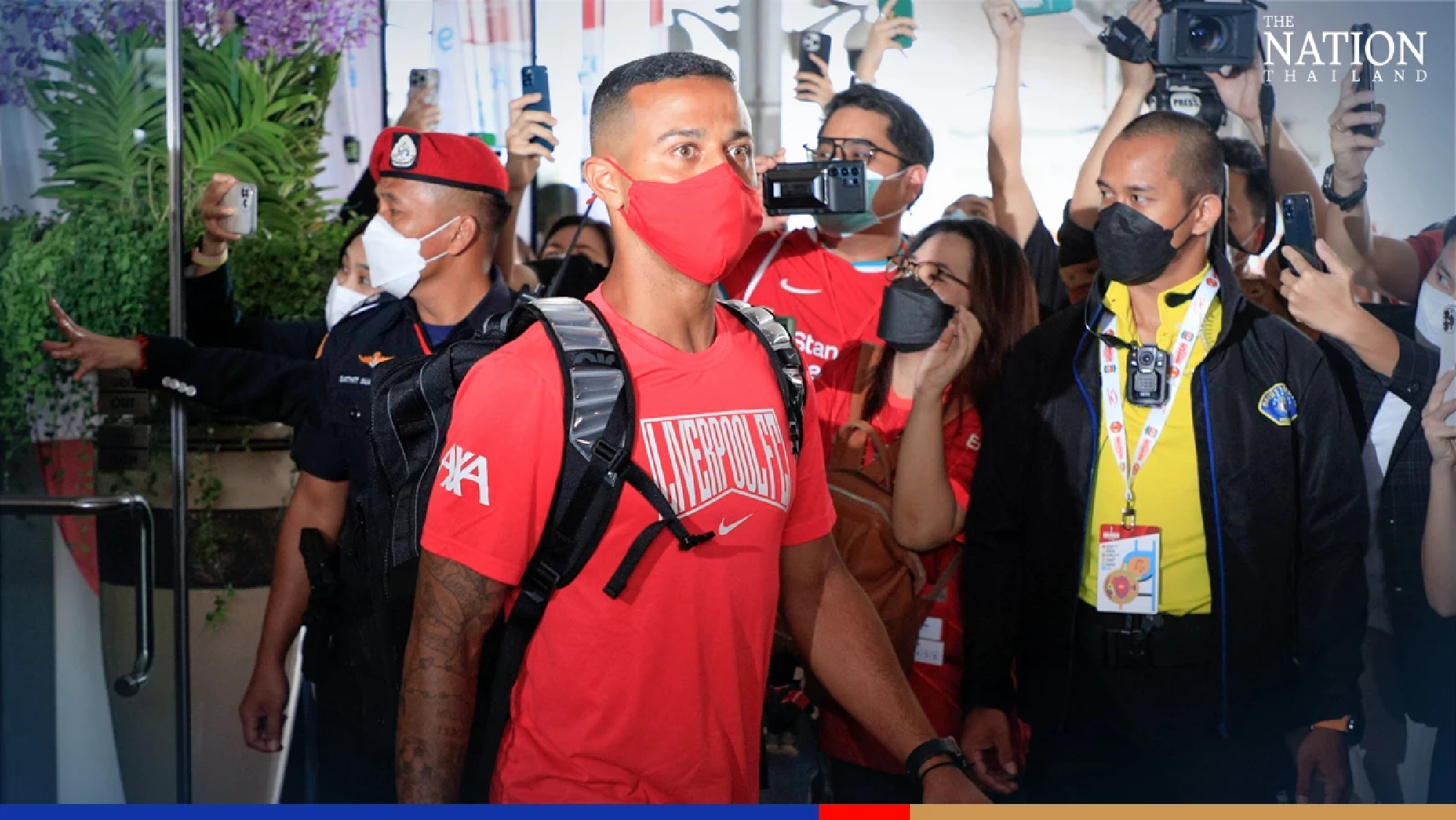 Liverpool FC greeted by sea of fans in Bangkok