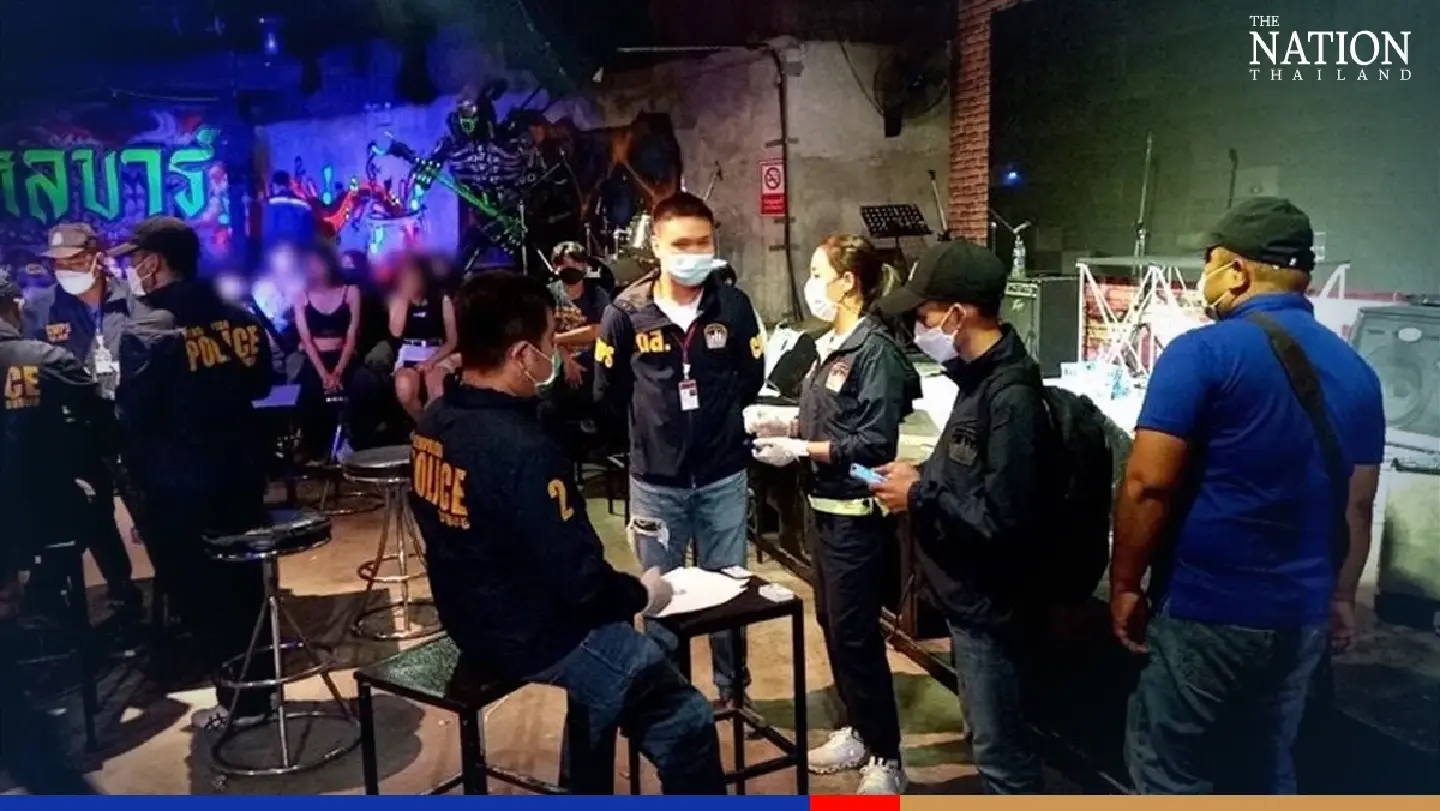 Bangkok police nab bar manager for serving booze to minors Bangkok police nab bar manager for serving booze to minors