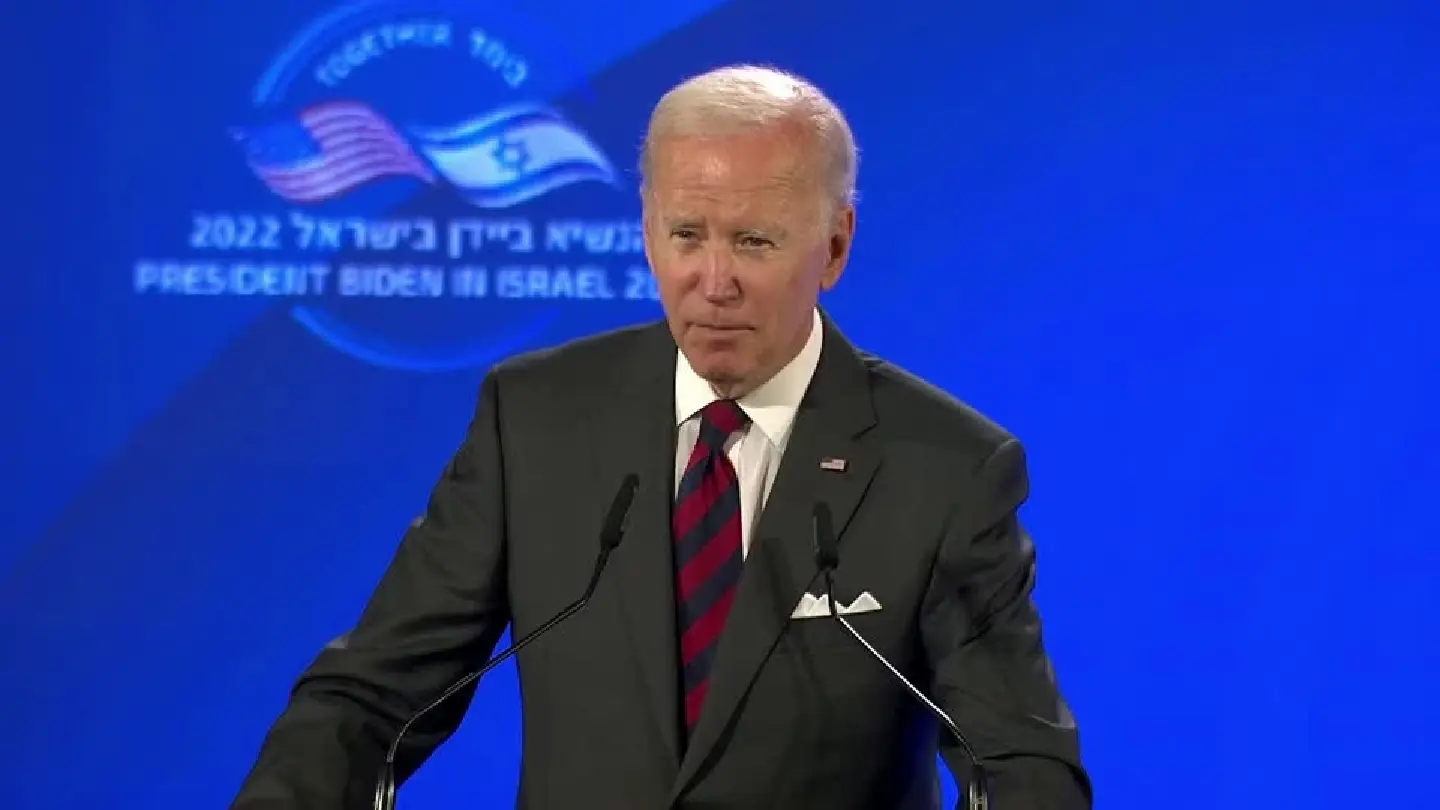 Biden defends Saudi trip, says will not avoid human rights