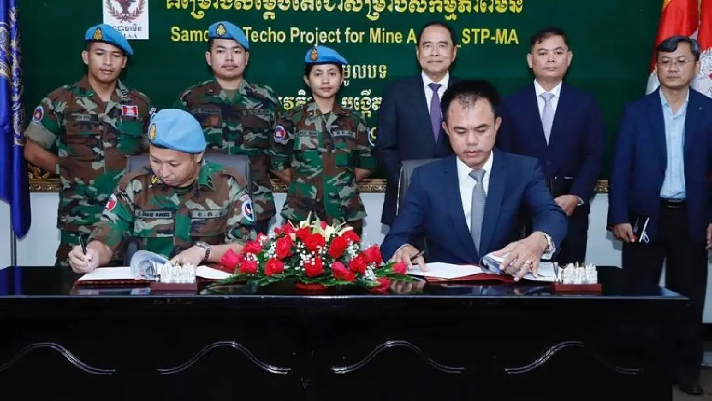 $16m donations received in a week for Cambodia demining