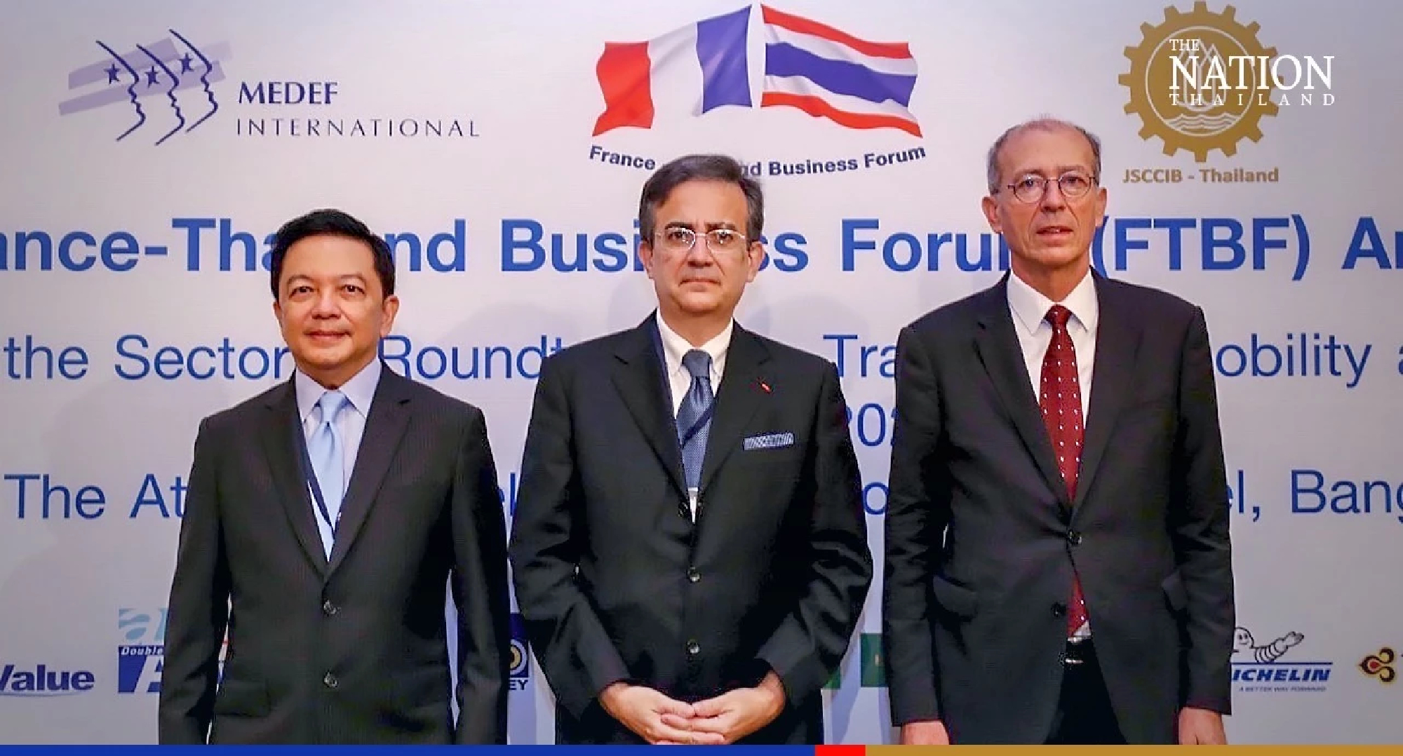 France-Thailand Business Forum: Cooperation on Transport & Mobility and BCG, as well as Decarbonisation and Smart City